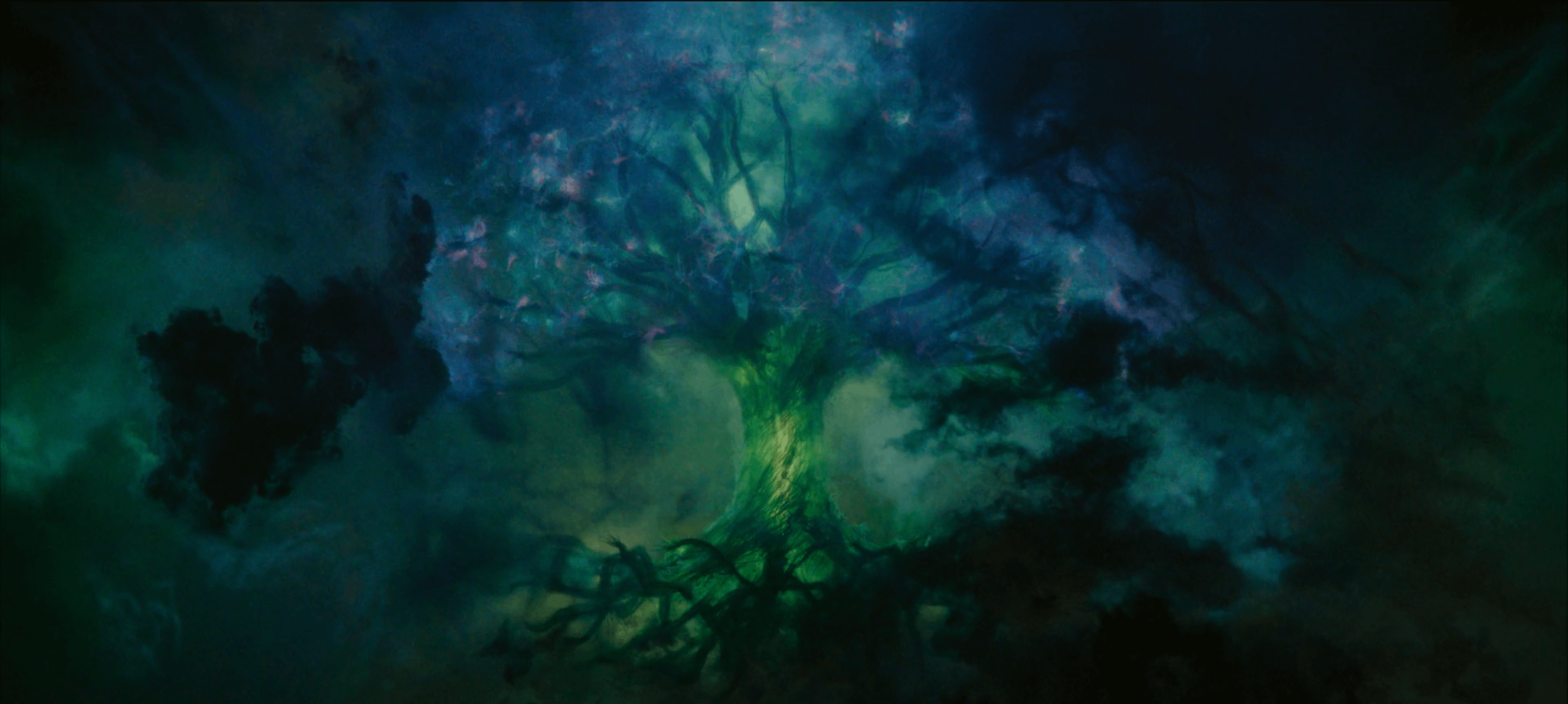 Yggdrasil (The World Tree) from Loki final episode [2559 x 1149]