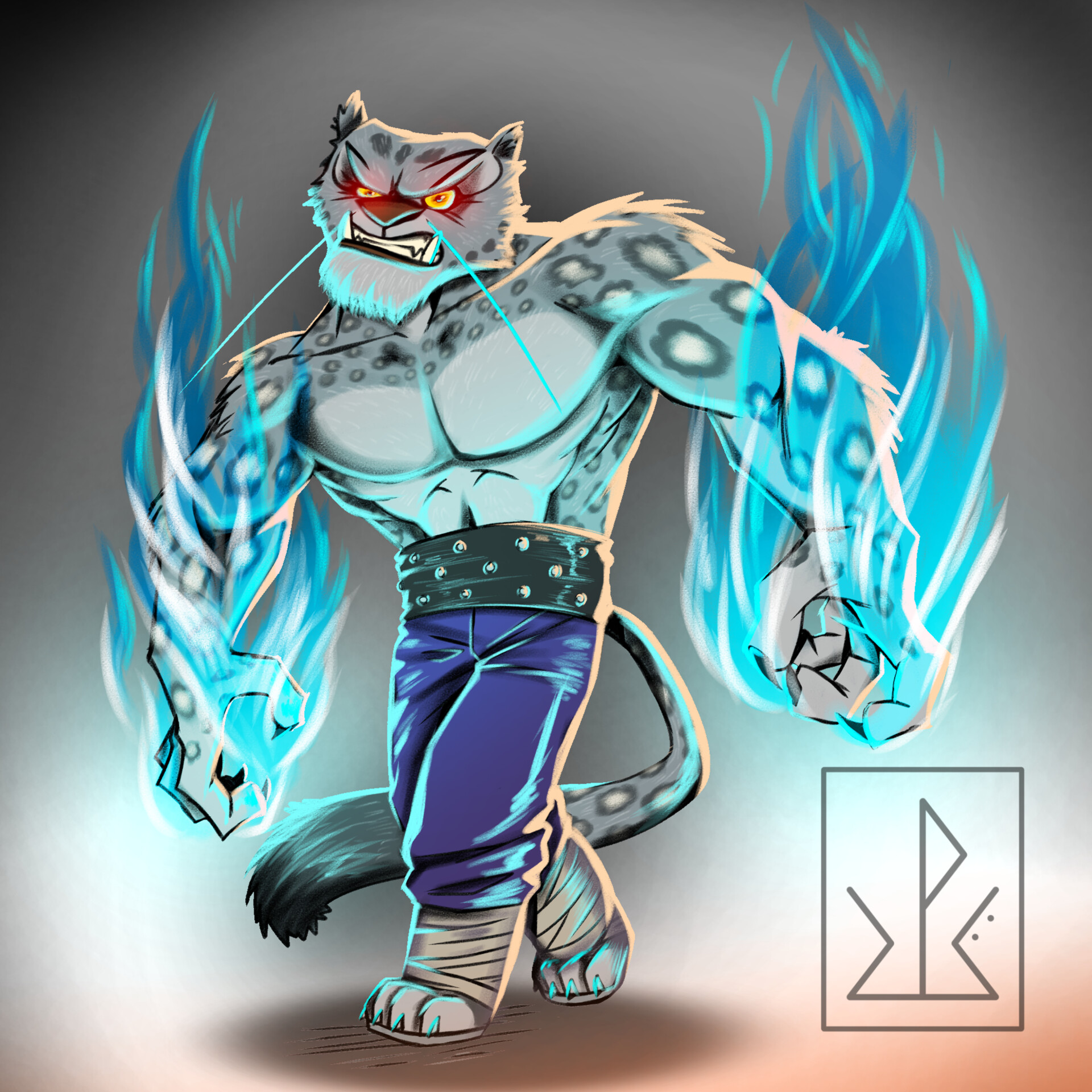 Fanart Tai Lung thousand guards, one prisoner
