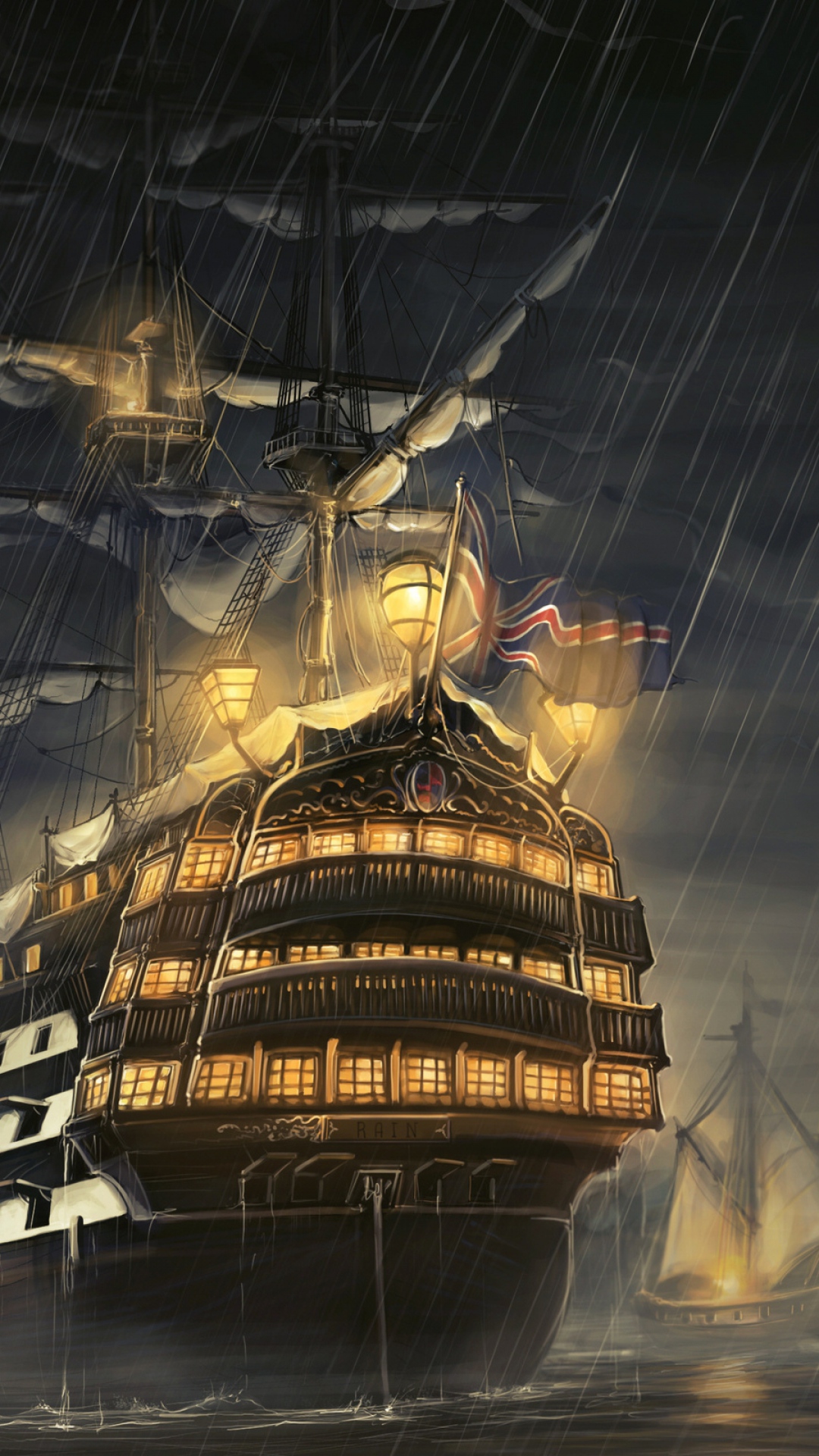 Ship Wallpaper for iPhone 11, Pro Max, X, 8, 7, 6