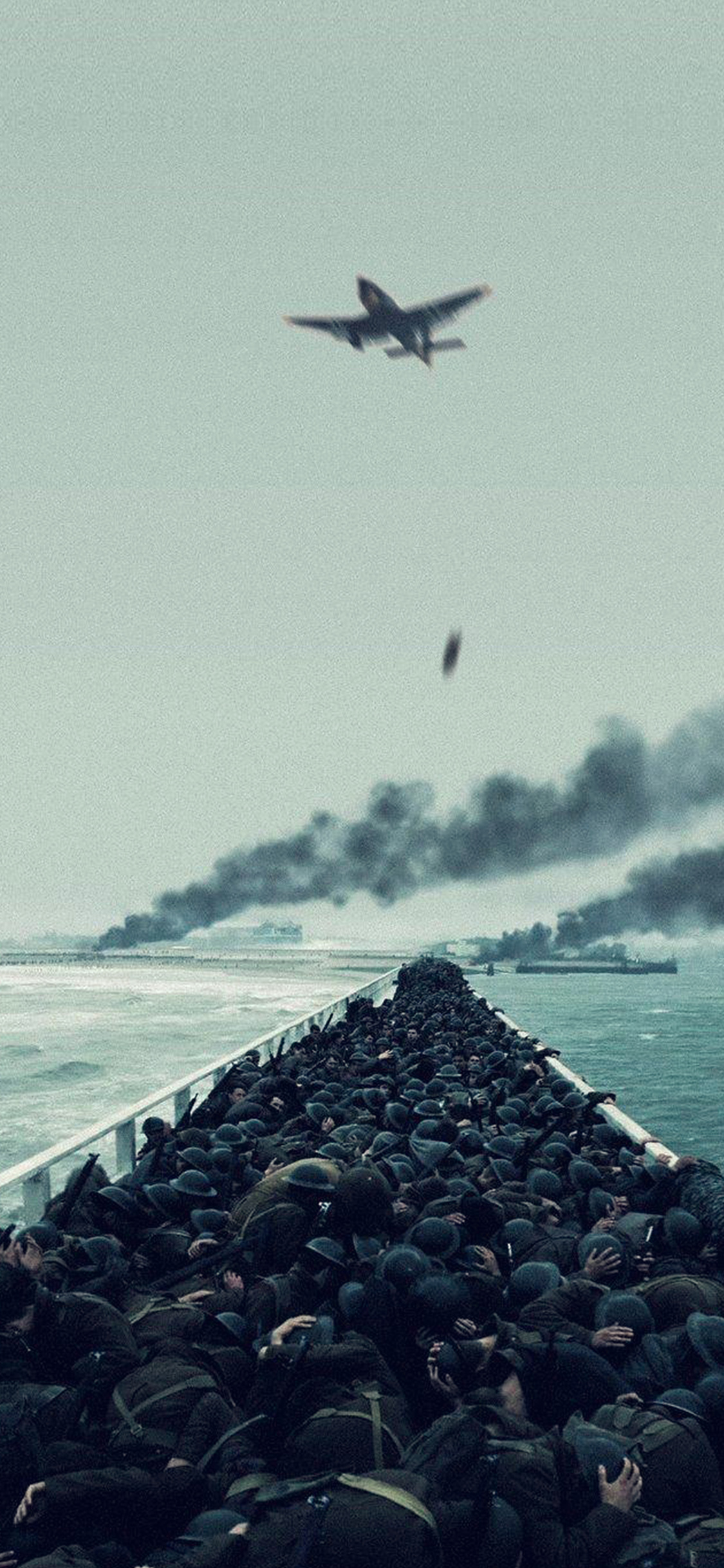 Film War Dunkirk Boat Ship Illustration Art Wallpaper