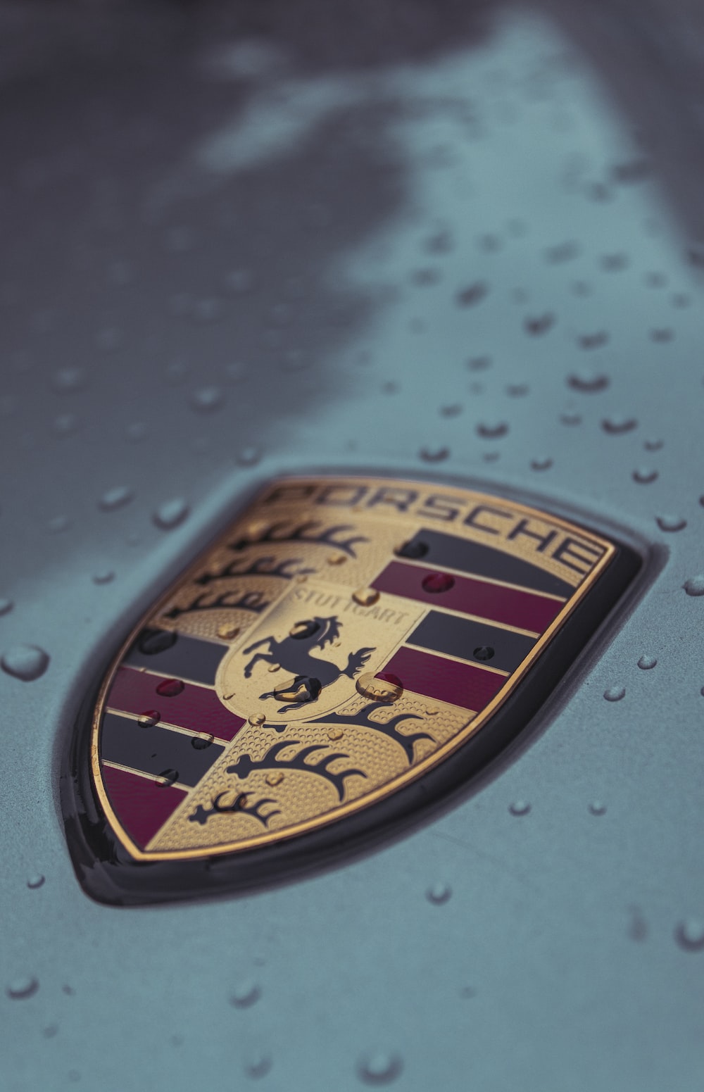 HD wallpaper: Porsche emblem, trademark, logo, symbol, badge, woven, arrow  | Wallpaper Flare