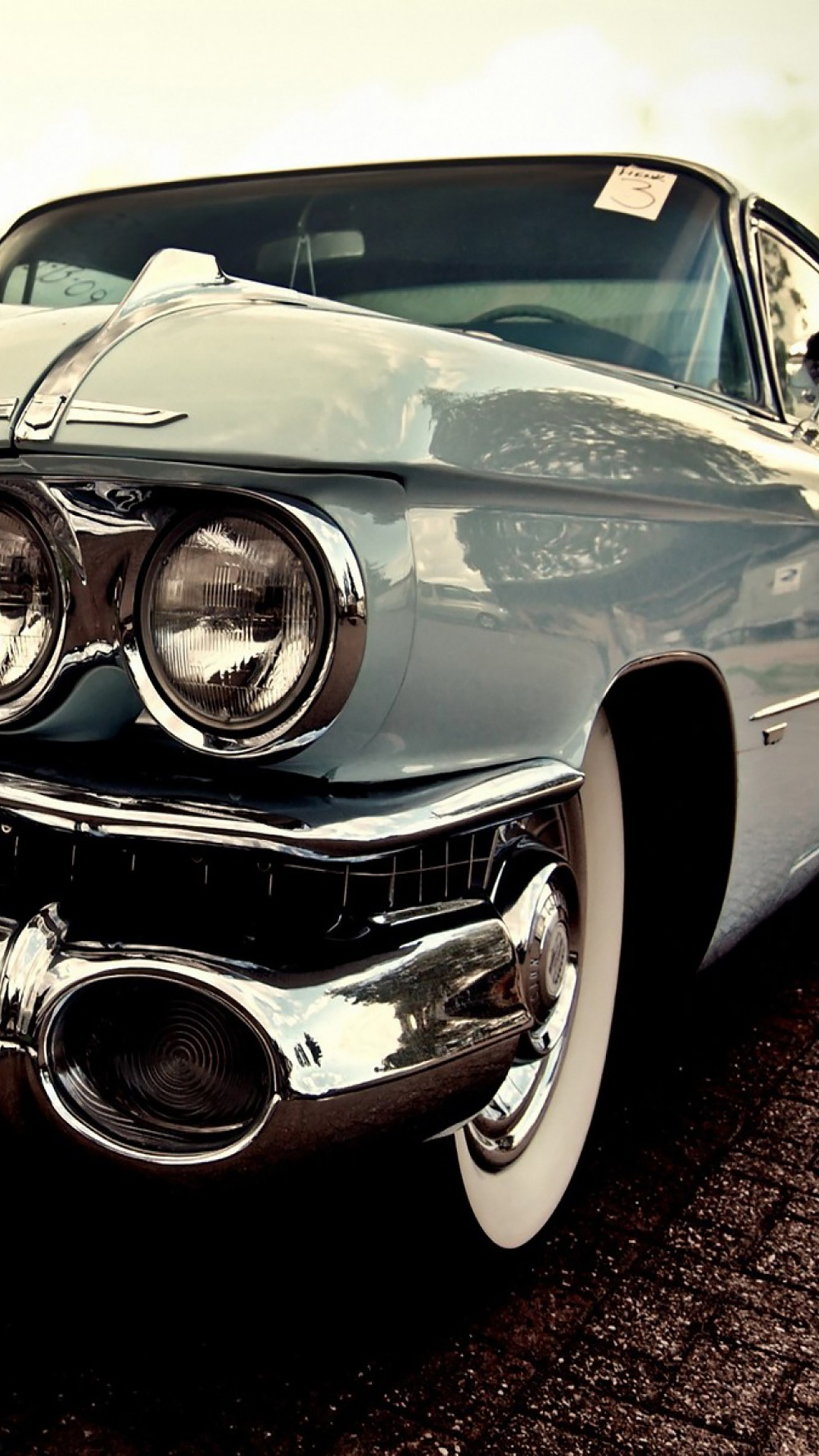 Vintage Cars Cadillac Fleetwood Wallpaper for iPhone 11, Pro Max, X, 8, 7, 6
