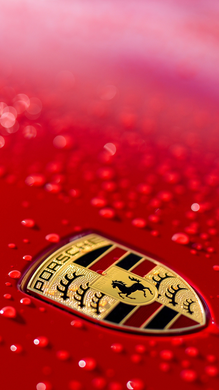 Porsche Logo 4k iPhone 6, iPhone 6S, iPhone 7 HD 4k Wallpaper, Image, Background, Photo and Picture