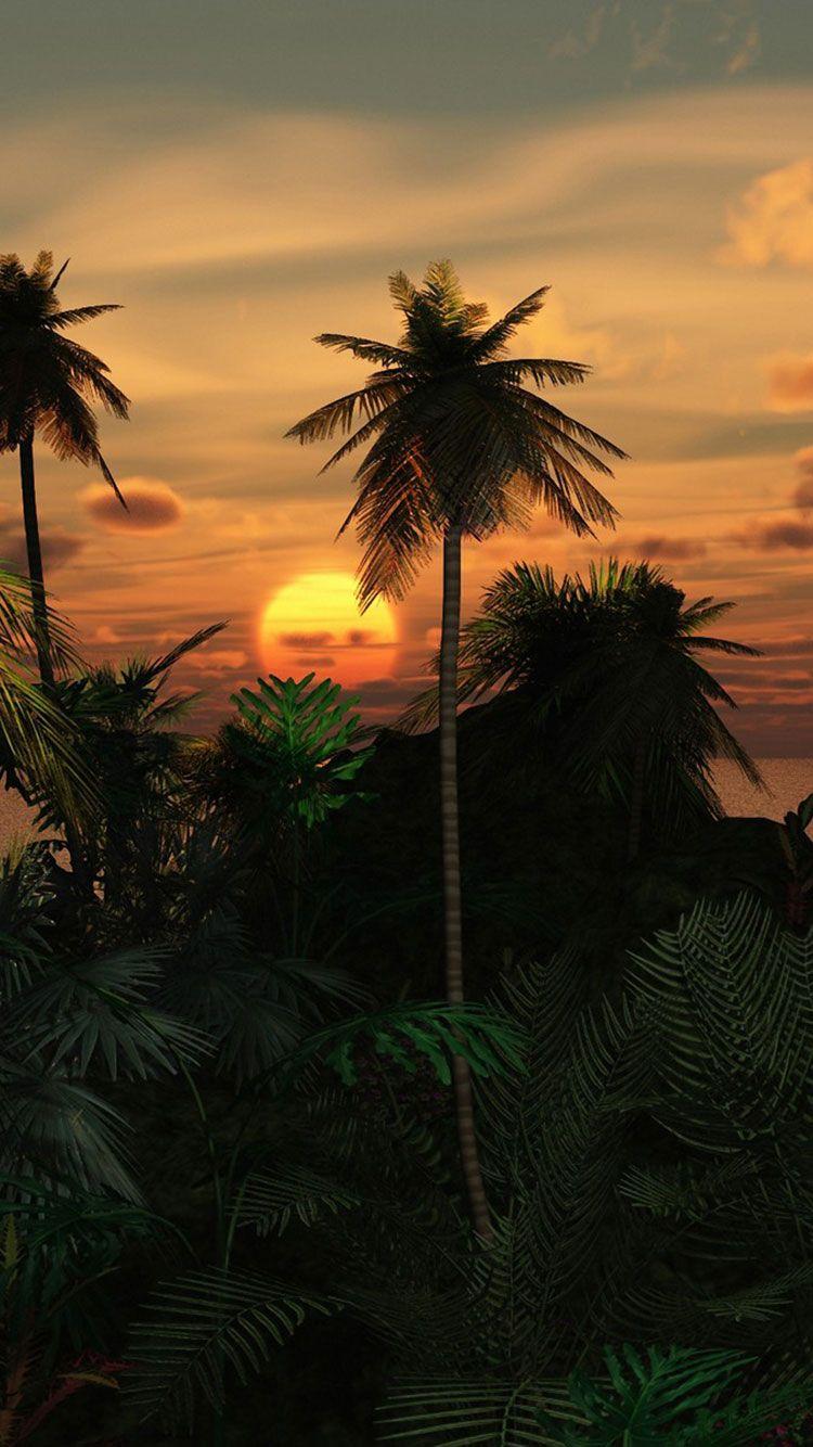 Tropical iPhone Wallpaper