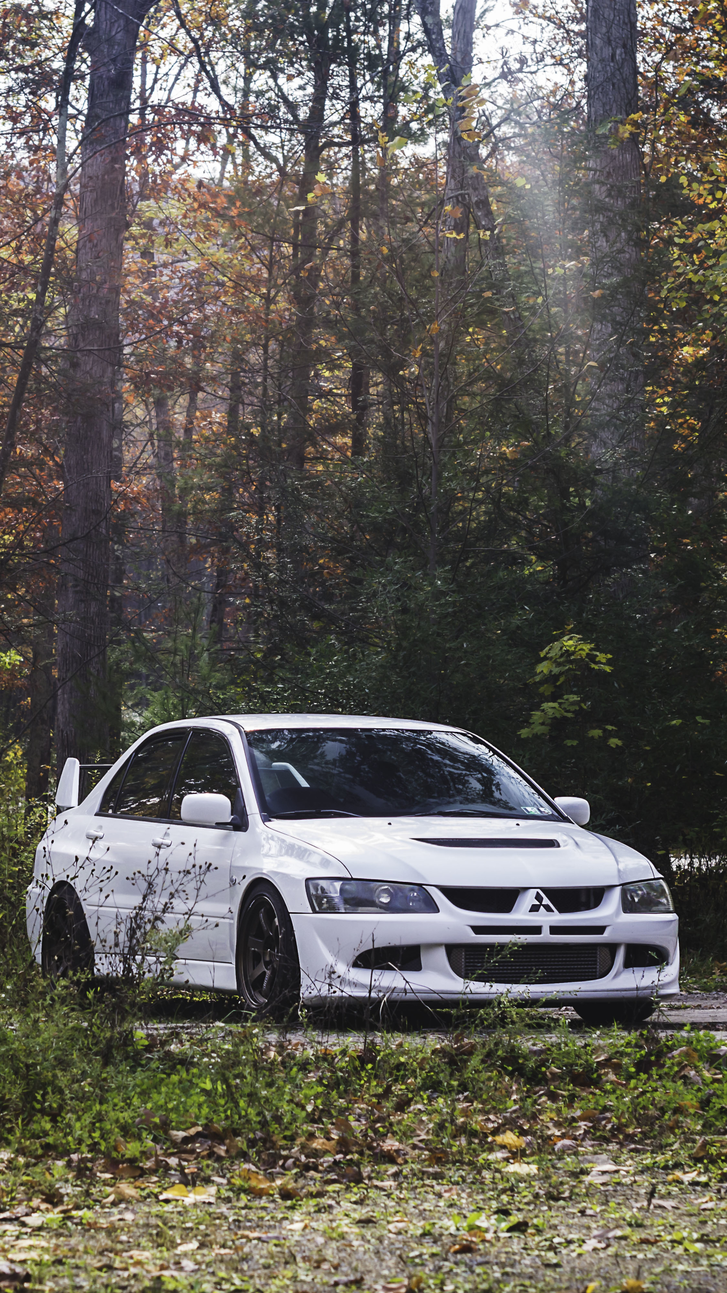 Mitsubishi Lancer Evolution VIII Phone Wallpaper