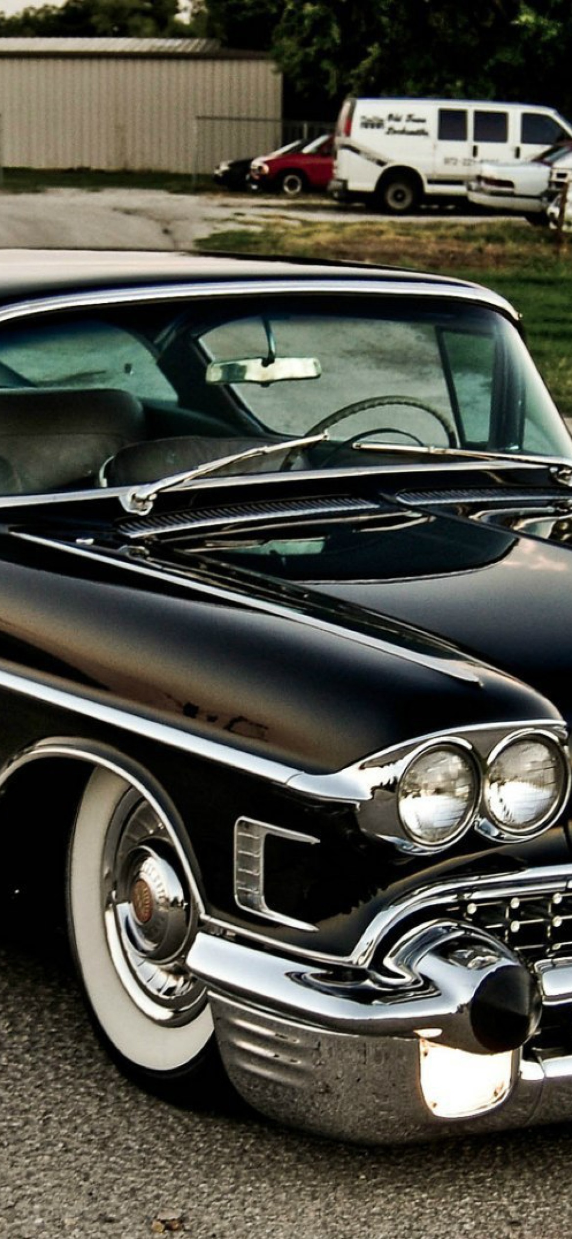 Cadillac Coupe deVille Wallpaper for iPhone 11