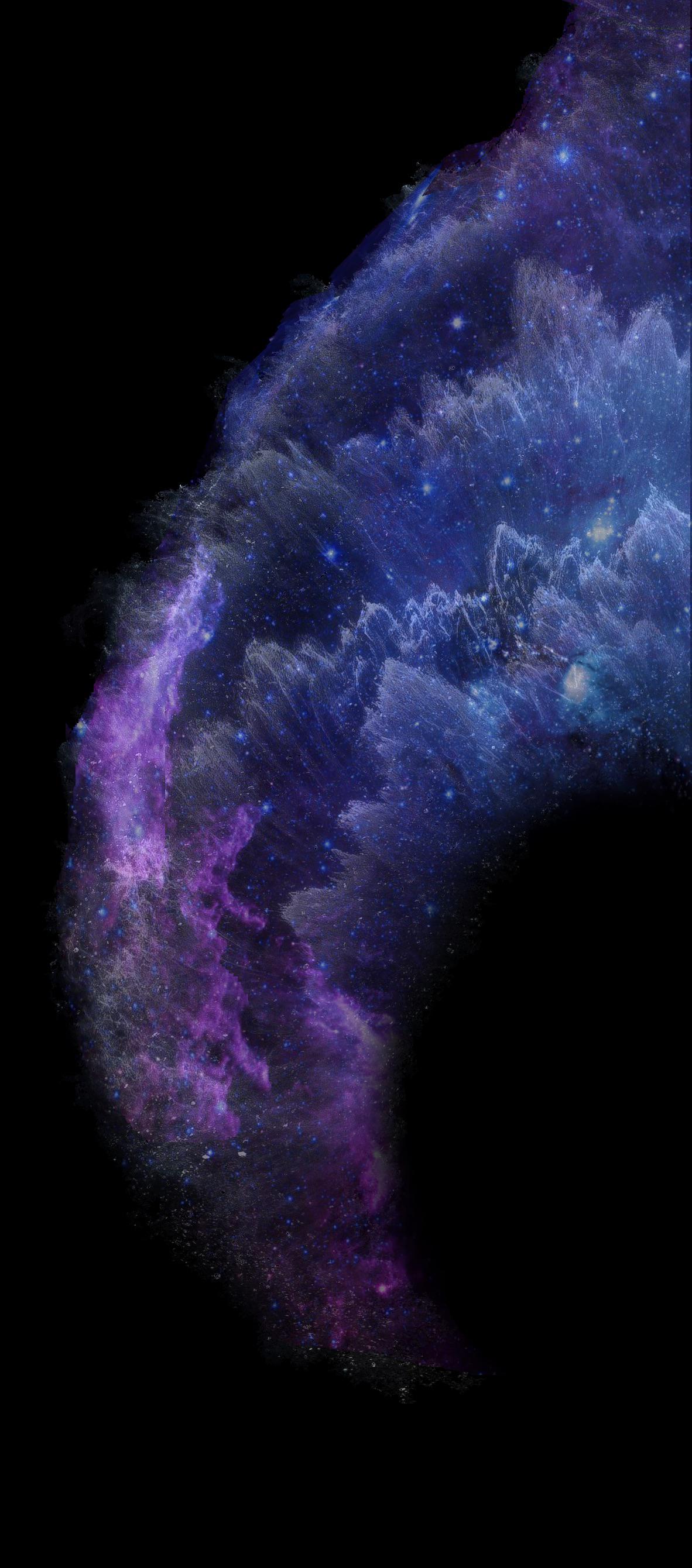 iPhone 11 galaxy wallpaper Made by me :)