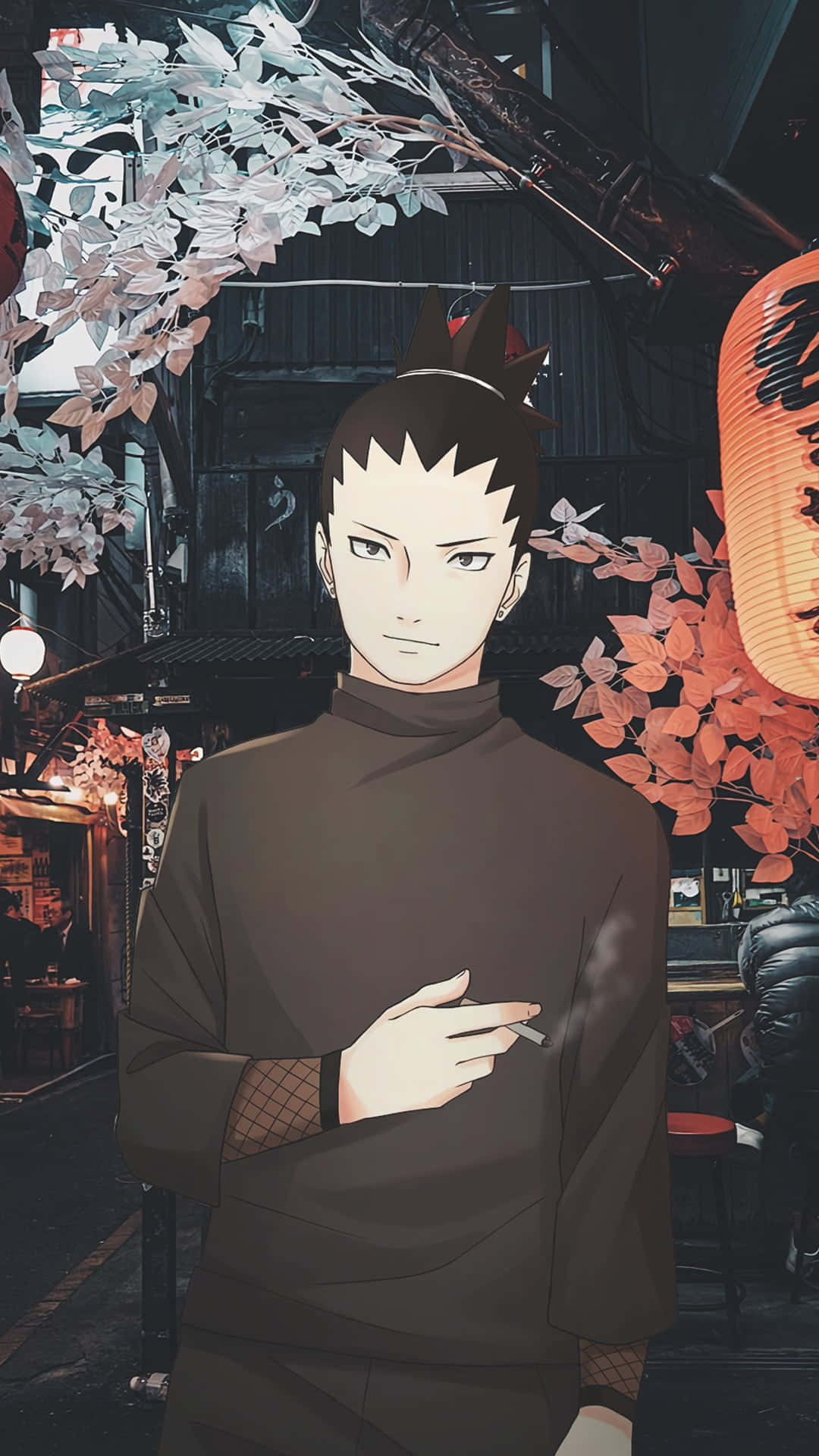 Chill Anime Phone Wallpaper