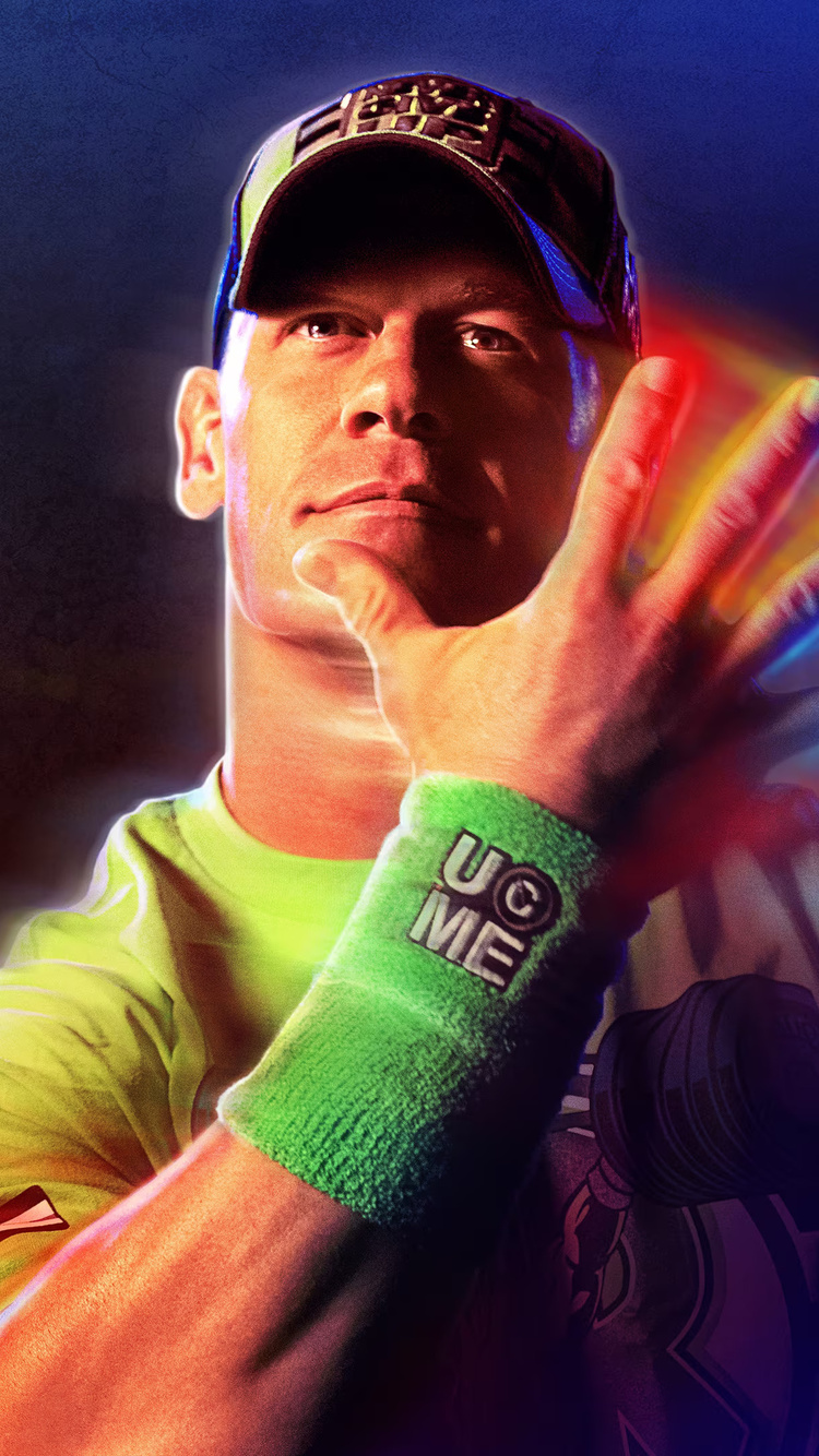 WWE 2K23 John Cena iPhone 6, iPhone 6S, iPhone 7 HD 4k Wallpaper, Image, Background, Photo and Picture