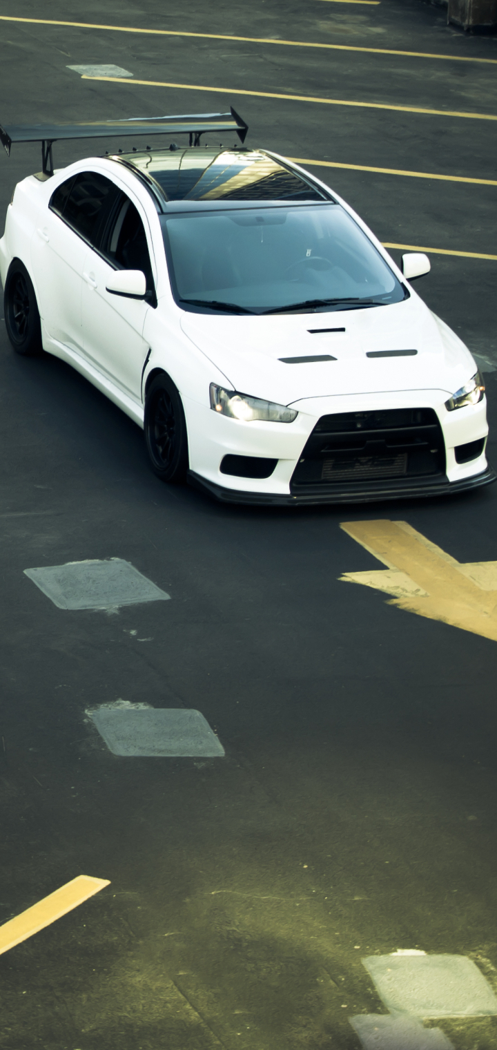 Mitsubishi Evolution X Phone Wallpaper