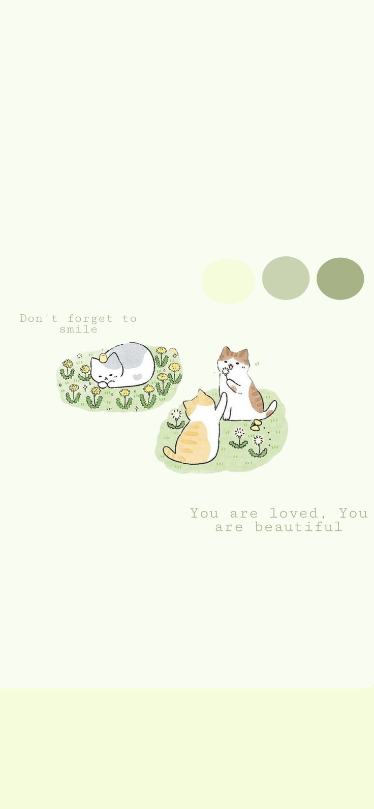 Aesthetic Pastel Green Wallpaper. Beauty iphone wallpaper, Cute cartoon wallpaper, Soft wallpaper