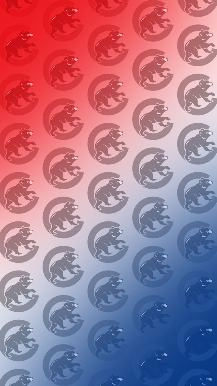 Chicago Cubs Logo iPhone Wallpaper