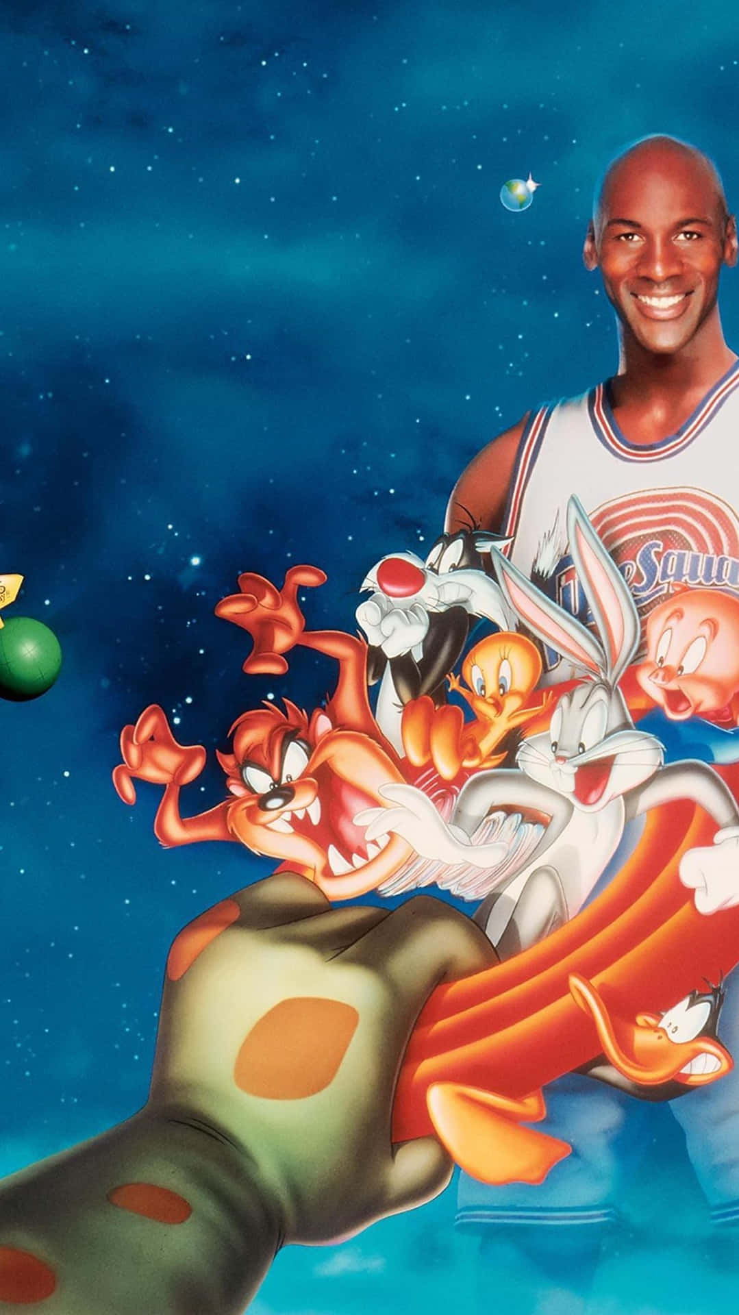 basketball legends unite in Space Jam