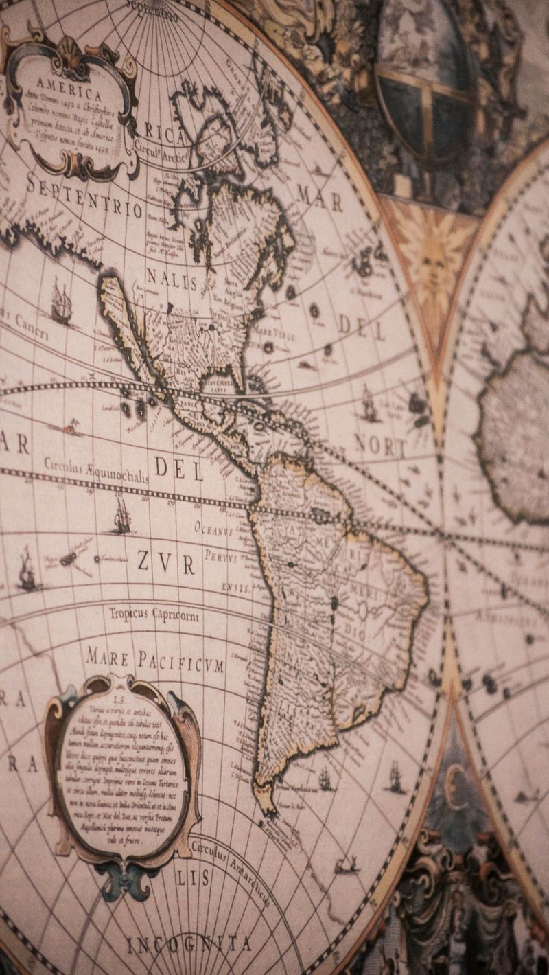 Download Wallpaper 800x1420 World Map, Map, Ancient, Geography Iphone Se 5s 5c 5 For Parallax HD Background