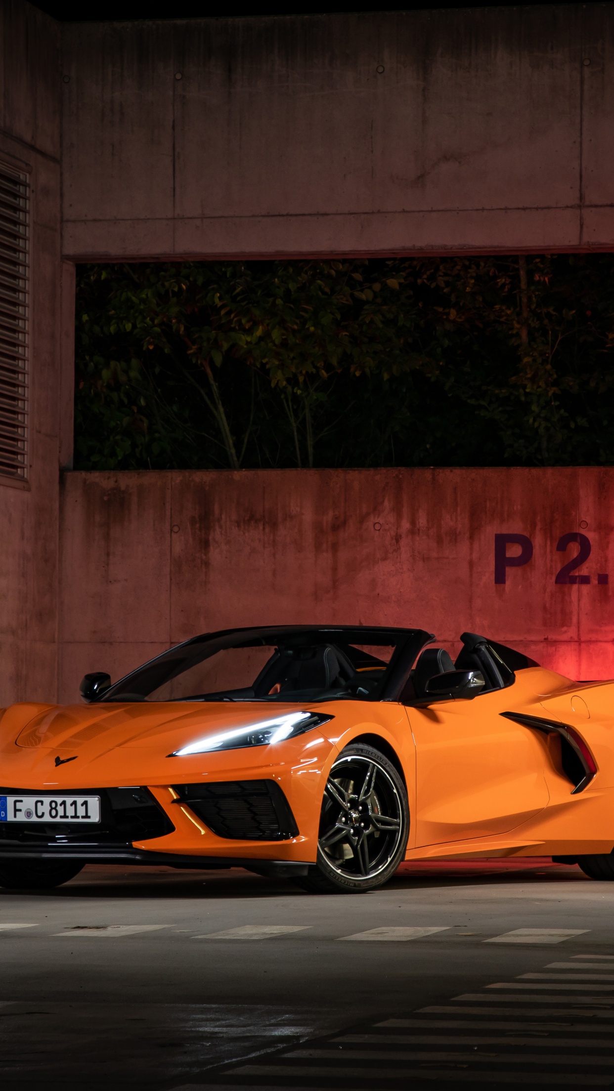 Chevrolet Corvette Stingray Wallpaper 4K, Convertible, 2021, 5K