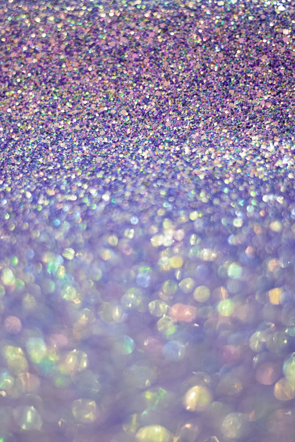 Blue green and purple lights photo