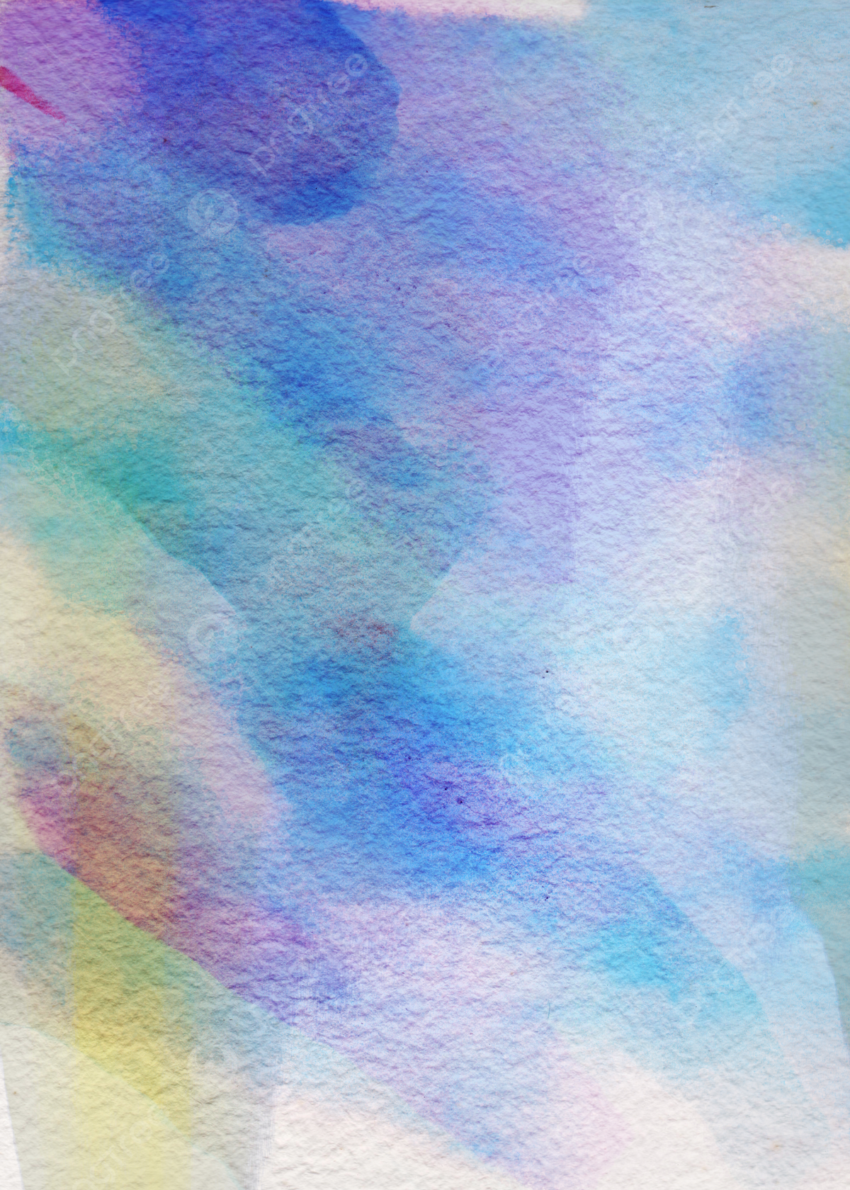 Aesthetic Watercolor Blue Purple Abstract Tomographic Background Wallpaper Image For Free Download