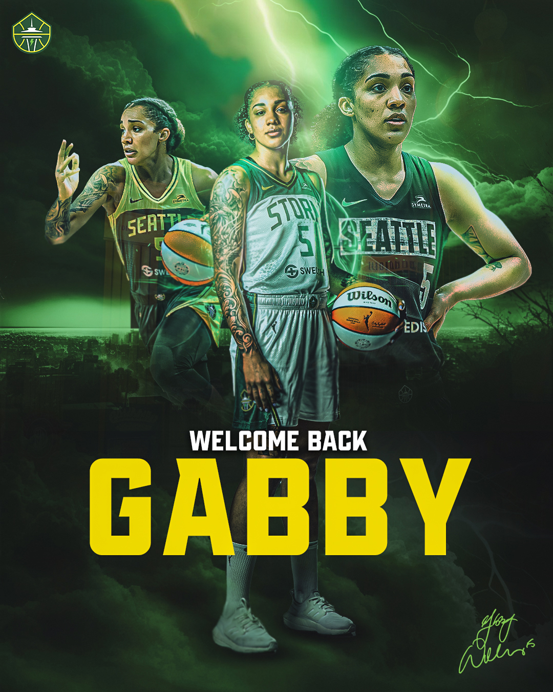 Seattle Storm's BAAAAAACK