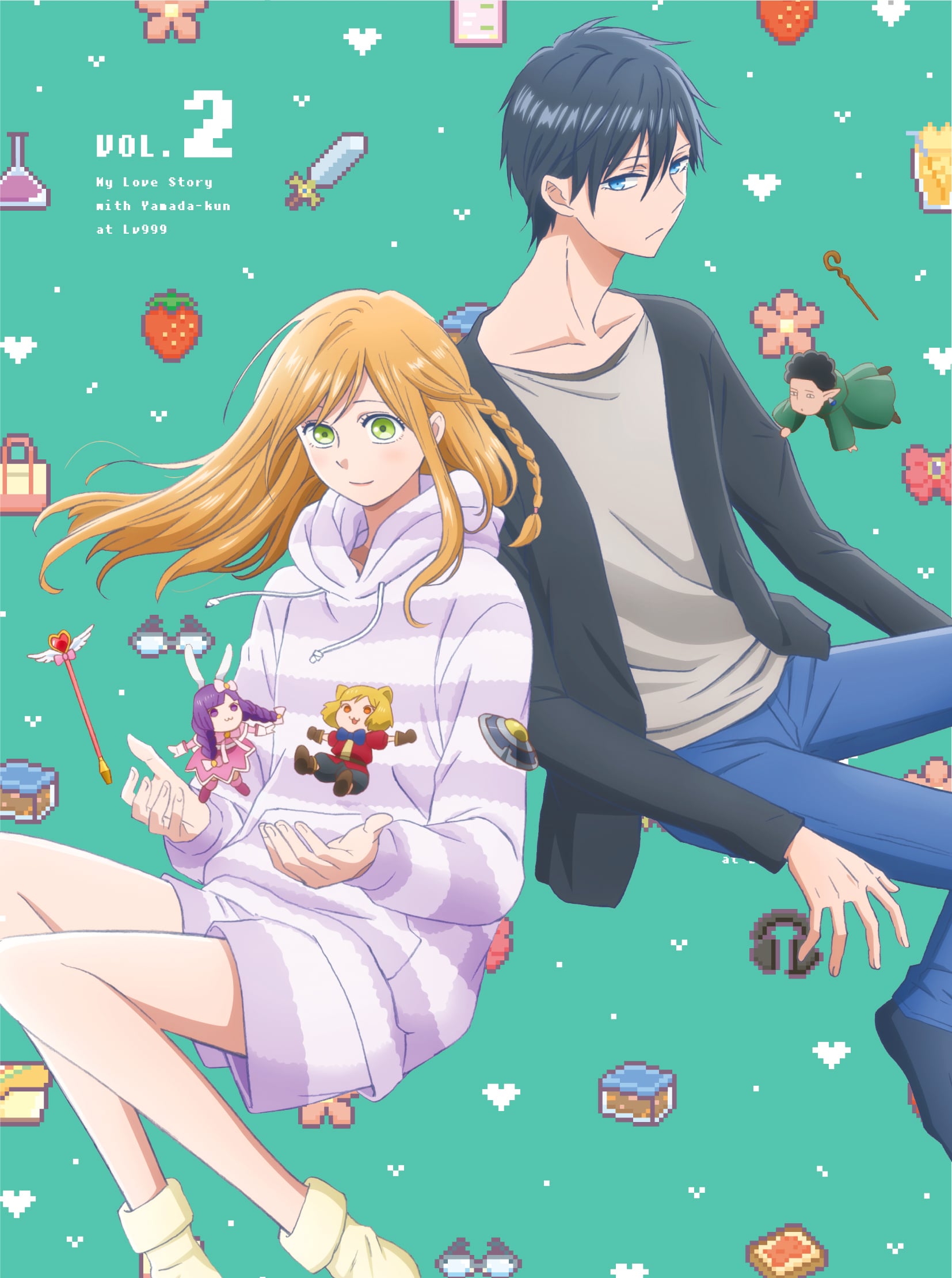 My Love Story With Yamada Kun At Lv999 Blu Ray & DVD Volume 2 Official Cover