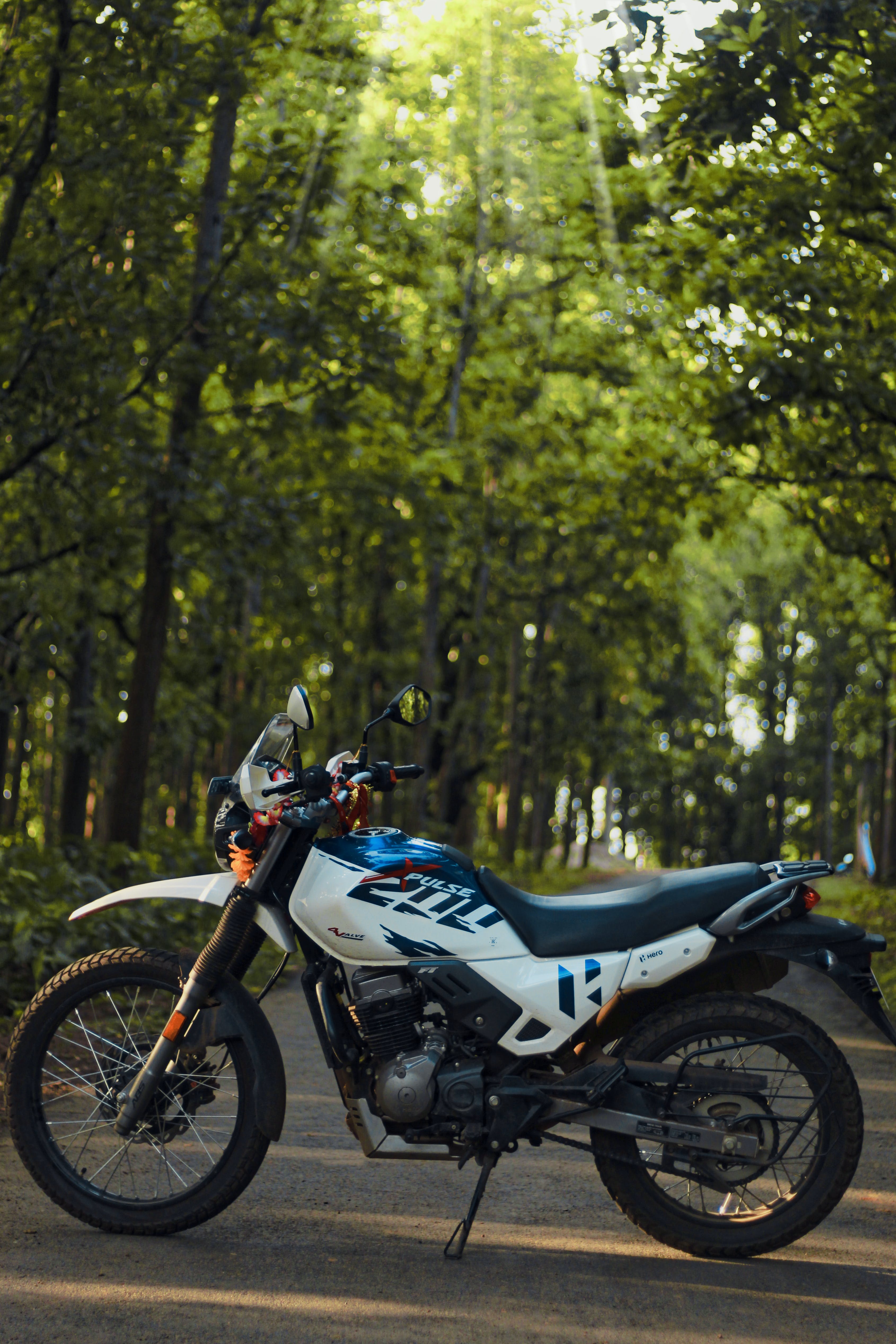 A Hero Xpulse 200 Motorcycle · Free