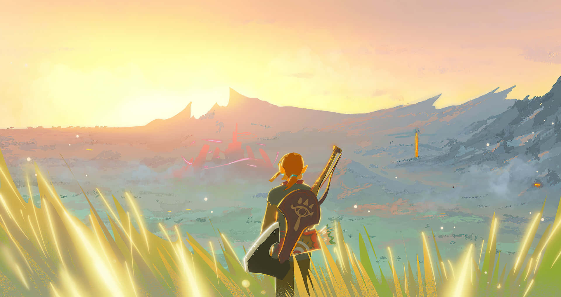 Download Explore the mystical world of Hyrule in Legend Of Zelda