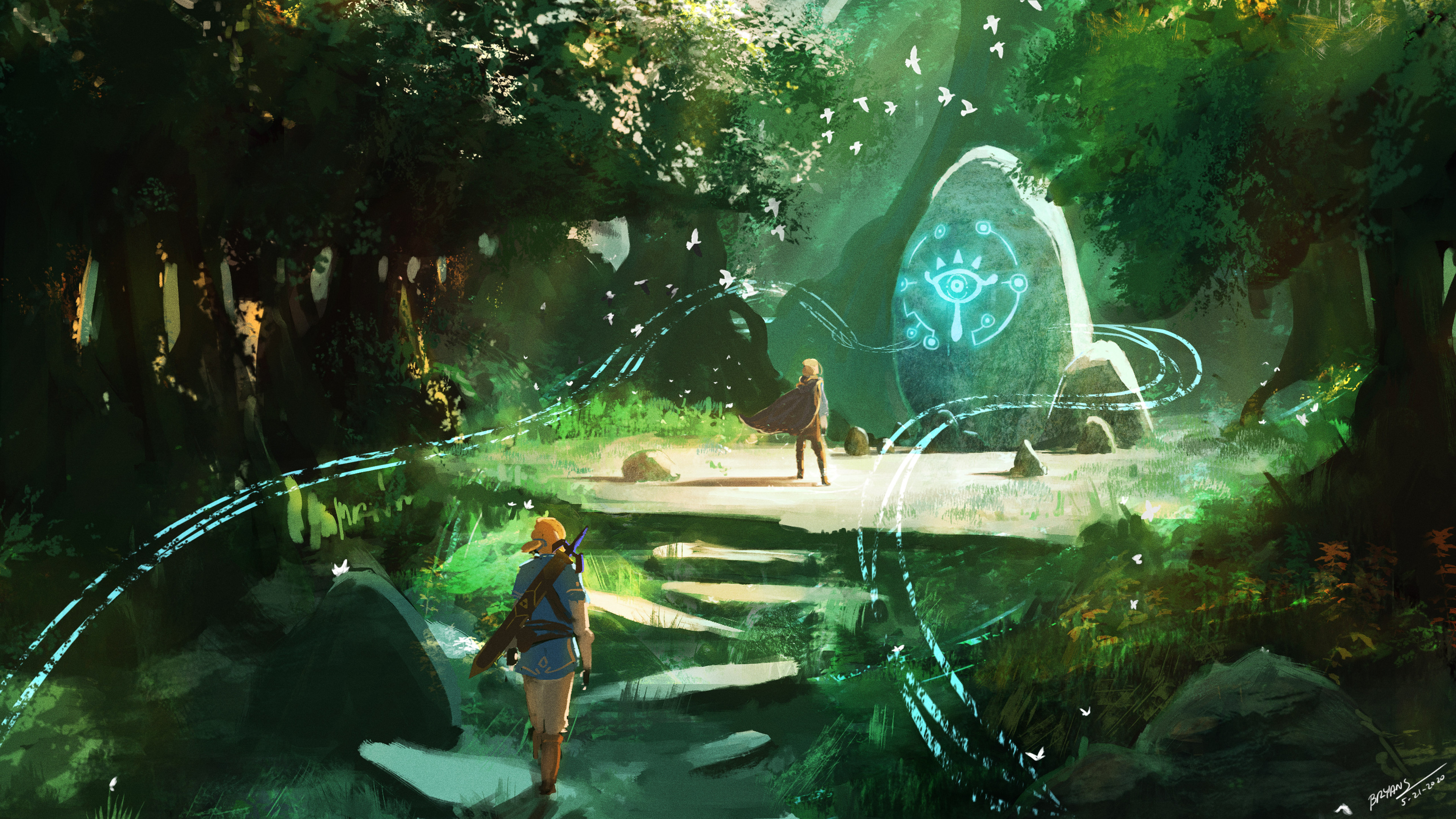 Video Game The Legend of Zelda: Breath of the Wild HD Wallpaper