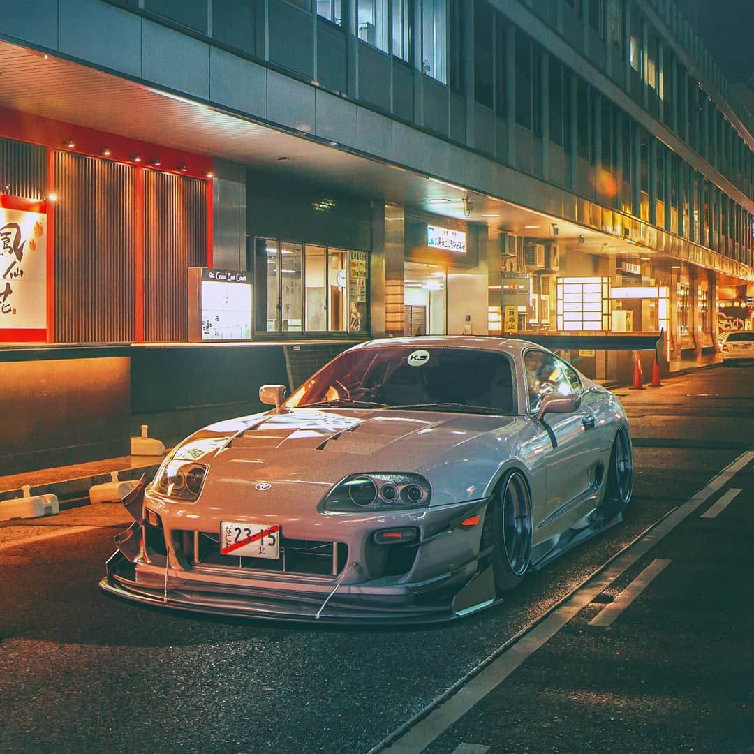 Creepin. #art #design d #toyota #supra #khyzylsaleem #japan #tokyo #uk #blacklist #carlifestyle #speedhunters #ca. Toyota supra, Toyota supra mk4, Modified cars