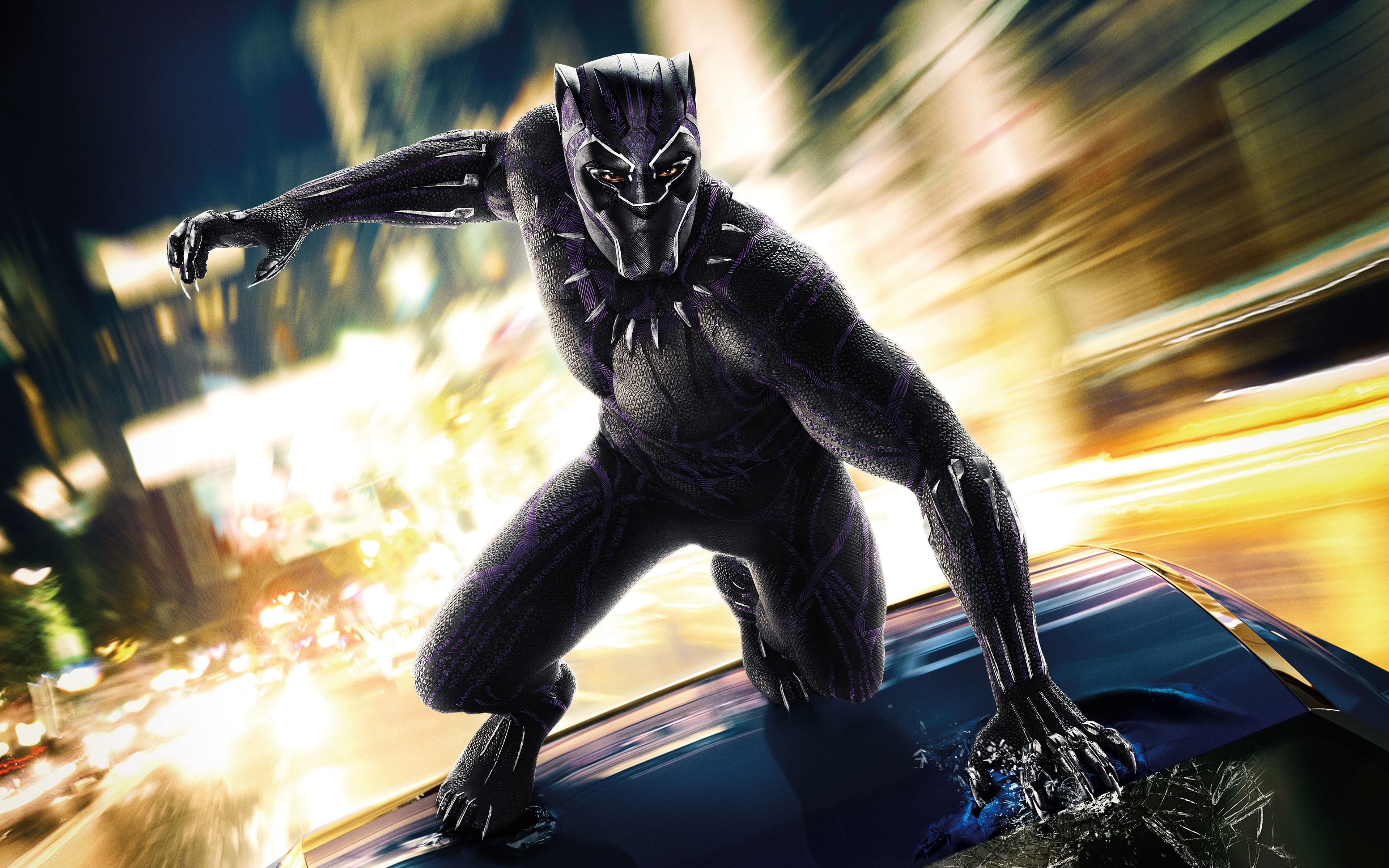 Black Panther Movie 4K Ultra HD Wallpaper