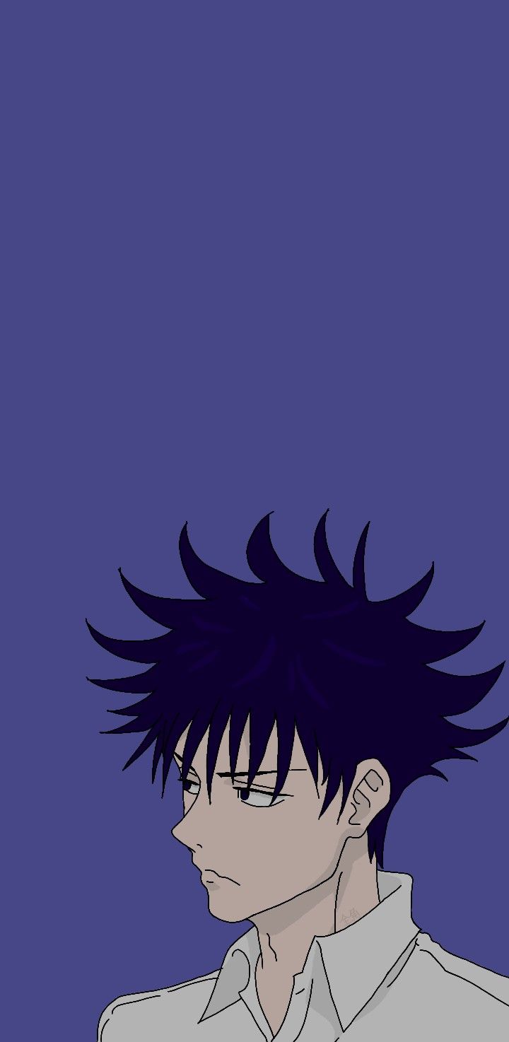 Megumi Fushiguro Wallpaper Kaisen. Jujutsu, Hand pose, Anime