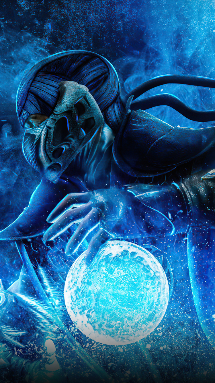 Sub Zero (Mortal Kombat) Phone Wallpaper