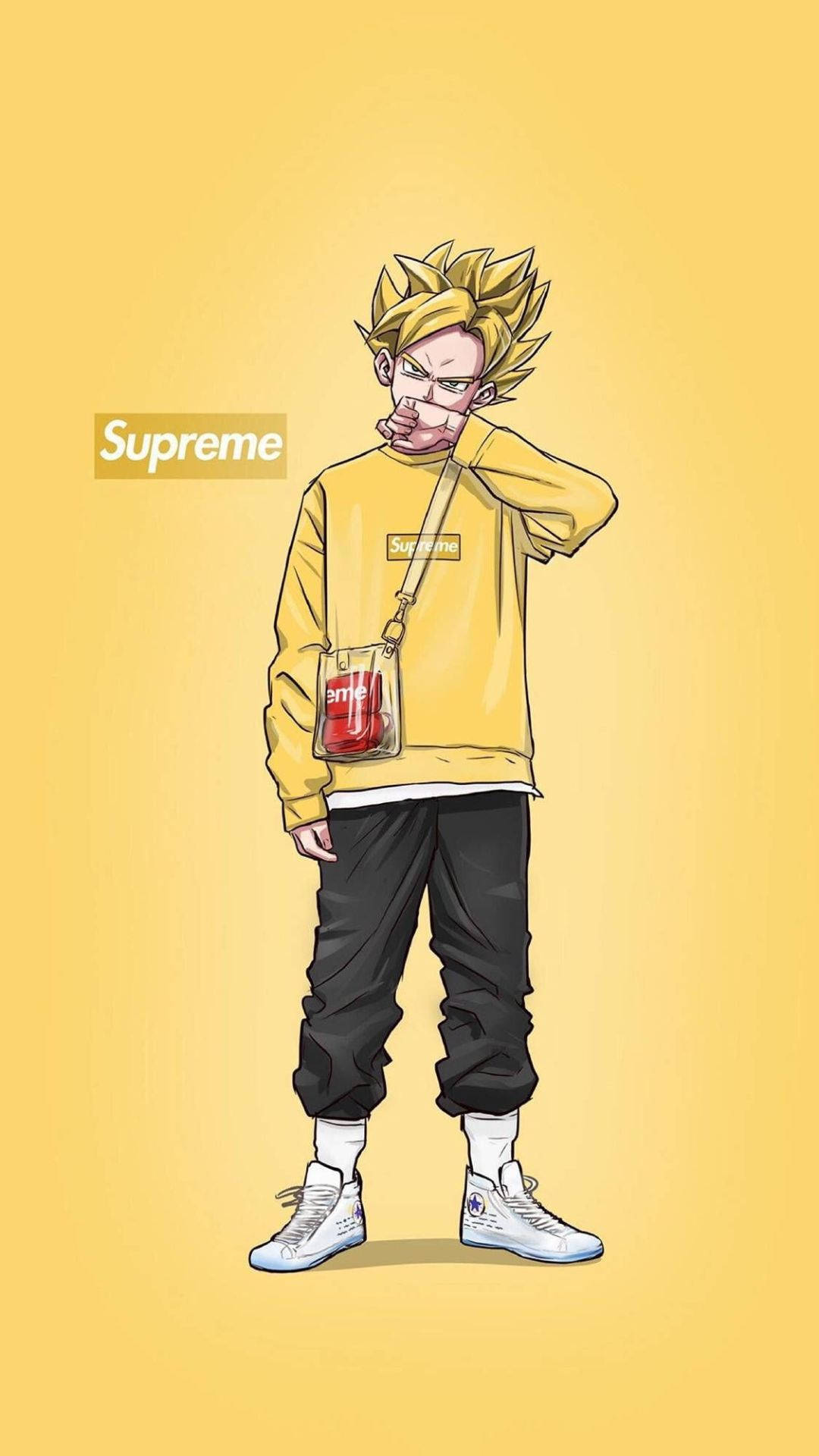 Download Cool Supreme Saiyan Trunks Wallpaper