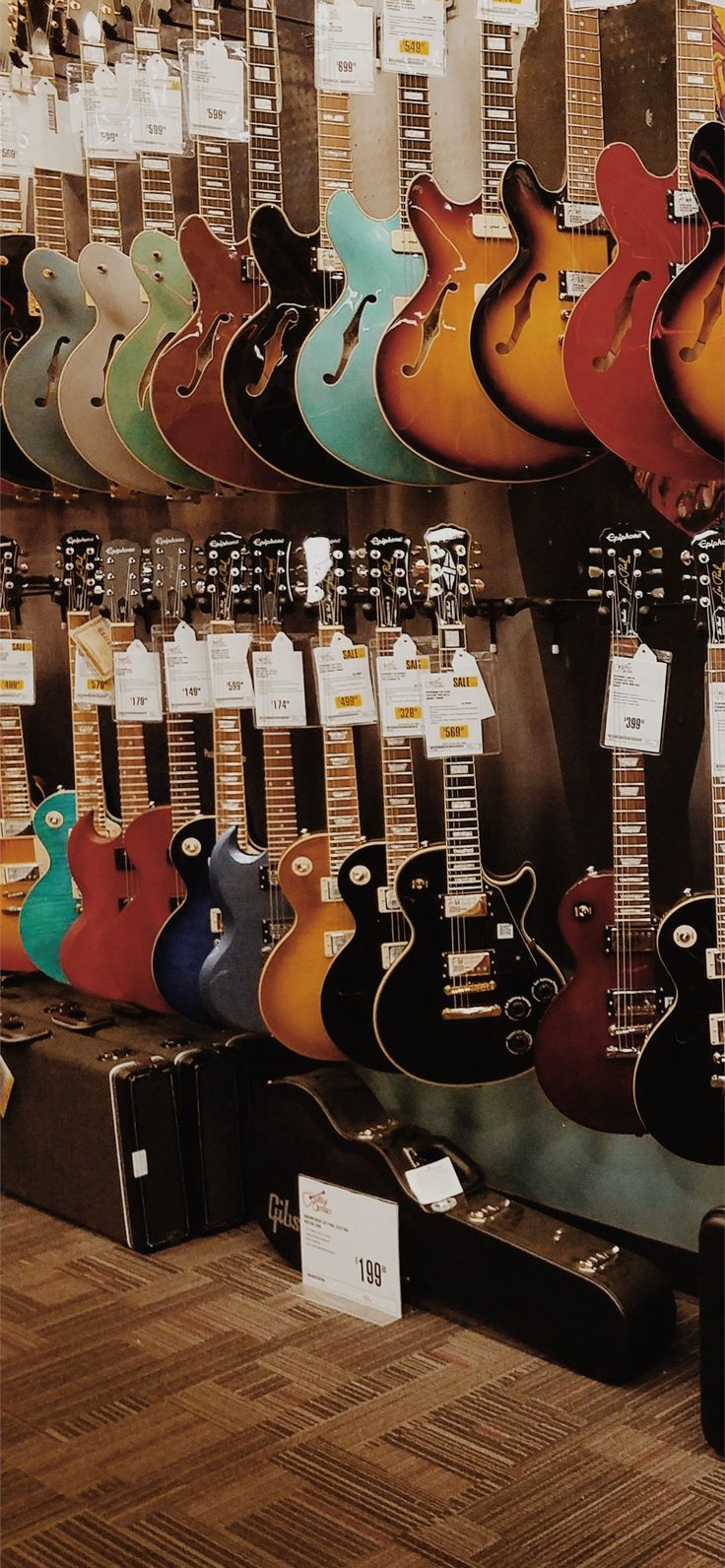 electric guitars iPhone Wallpaper