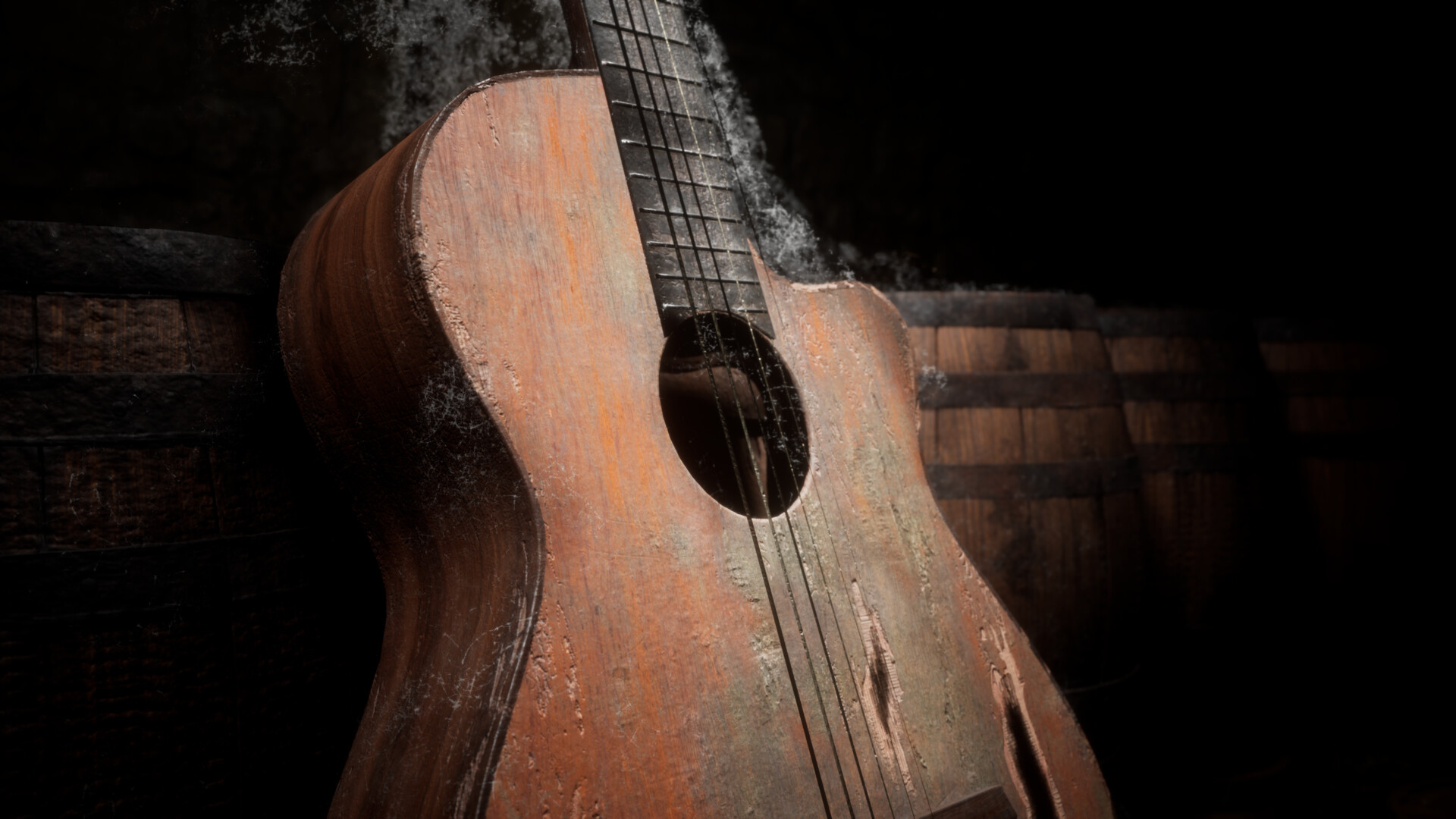 Eugene Dubrovin Old Guitar
