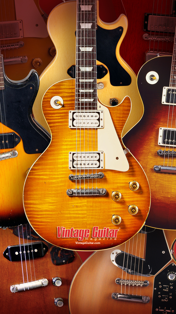 Custom VG Background. Vintage Guitar® magazine