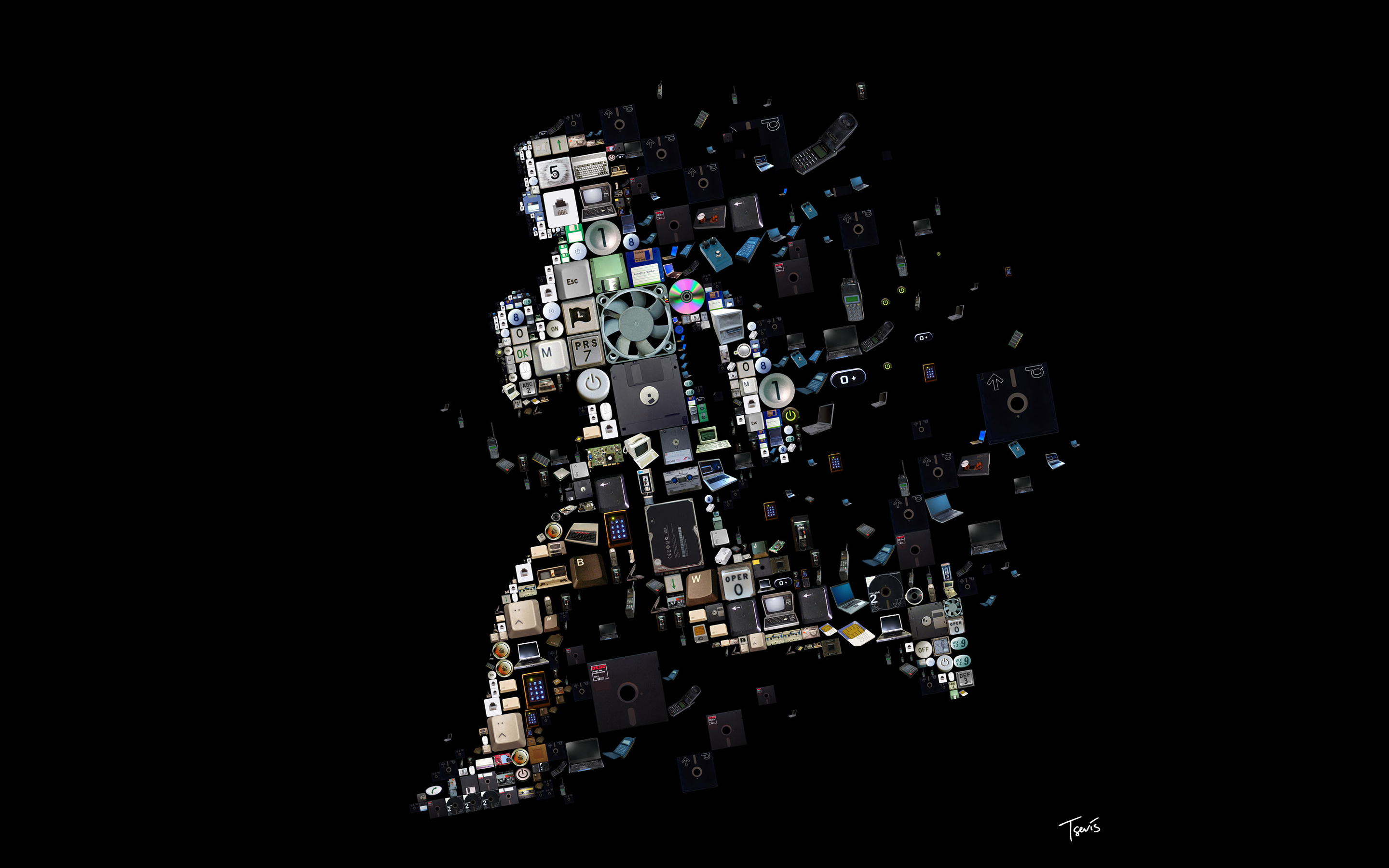 Download Technology Artistic HD Wallpaper