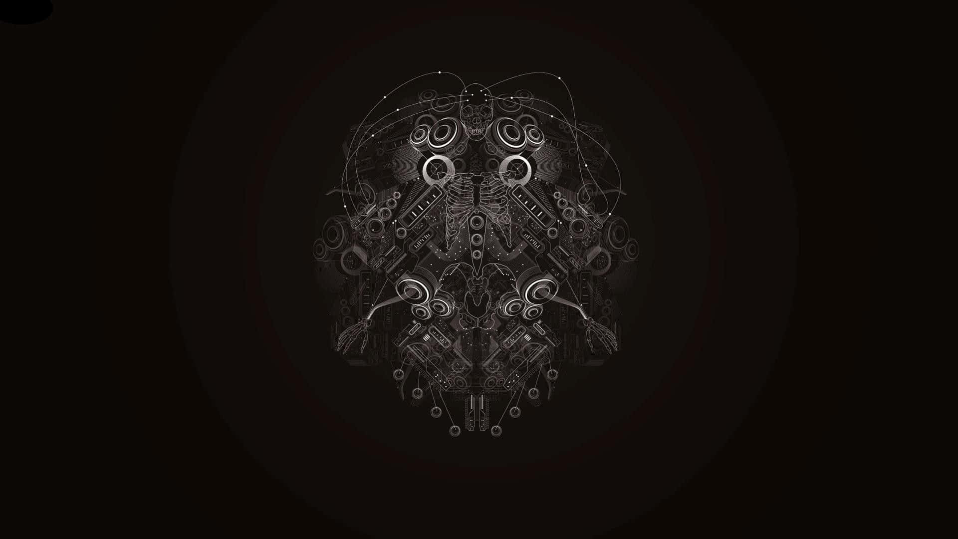 Download Futuristic Minimalist Technology Background Wallpaper