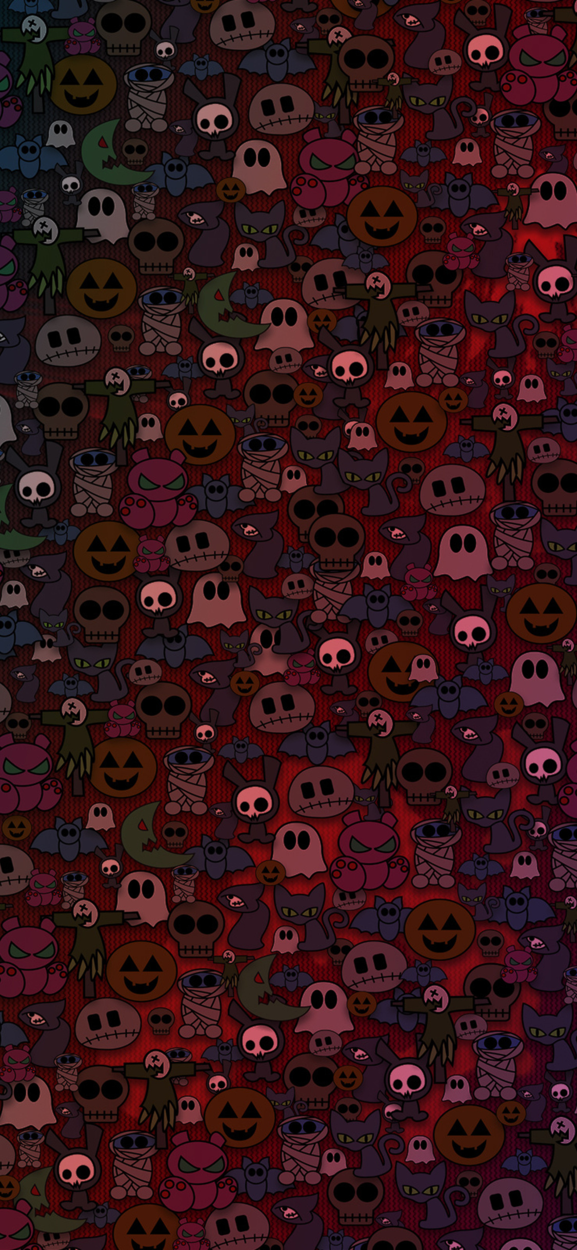 Scary Ghosts Abstract iPhone XS, iPhone 10, iPhone X HD 4k Wallpaper, Image, Background, Photo and Picture