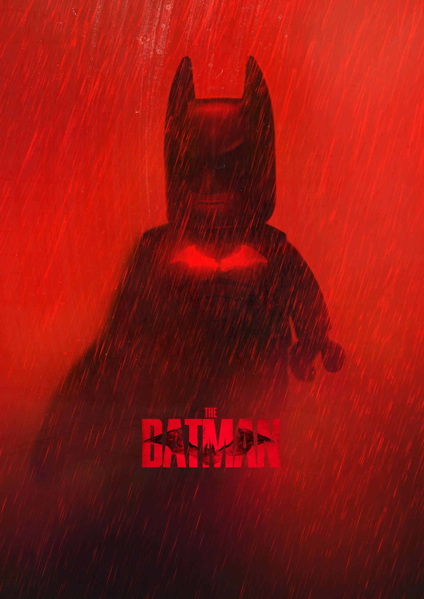 Download Lego Batman Red PFP Wallpaper
