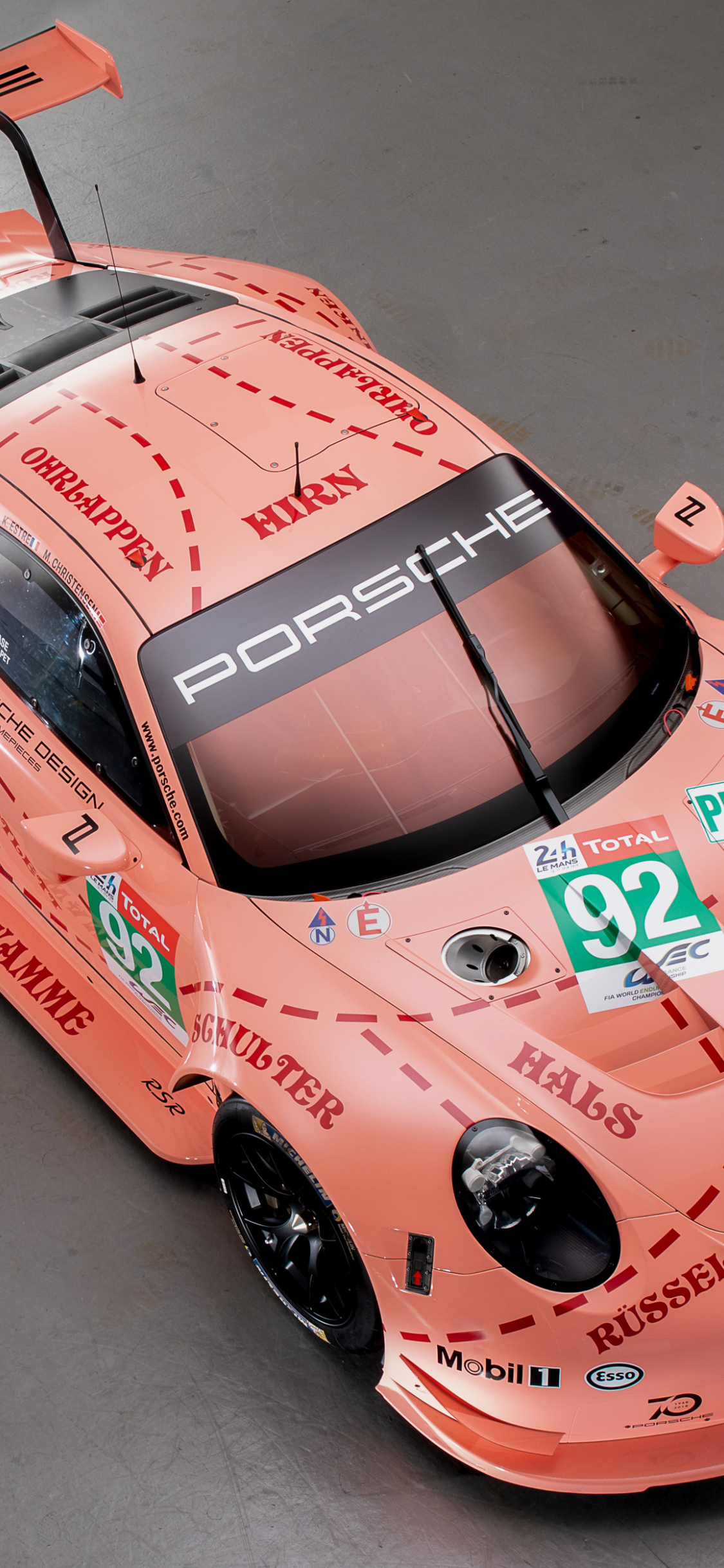 Download wallpaper 1125x2436 porsche 911 rsr, sports car, 2018, iphone x, 1125x2436 HD background, 8567