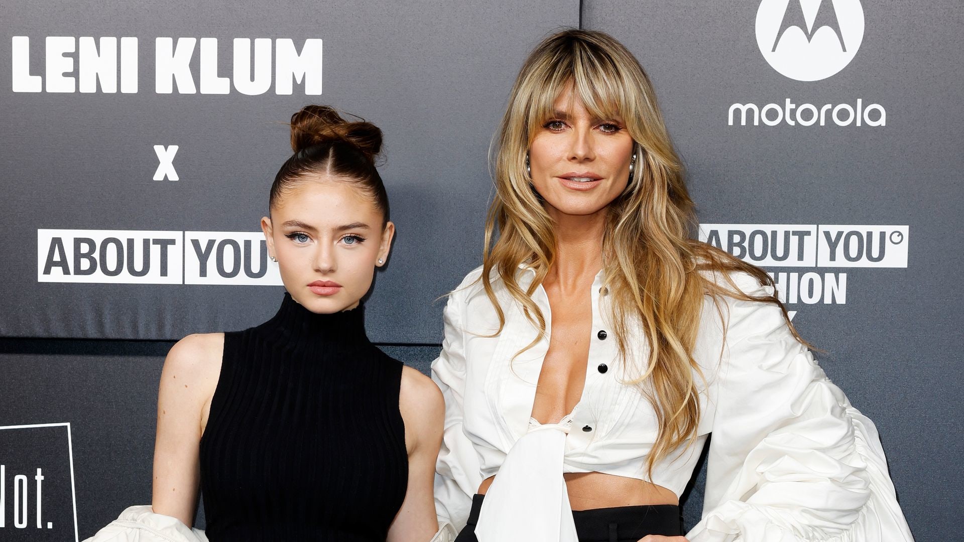 Heidi Klum's daughter highlights family resemblance in rare photo with brother are stunned. HELLO!