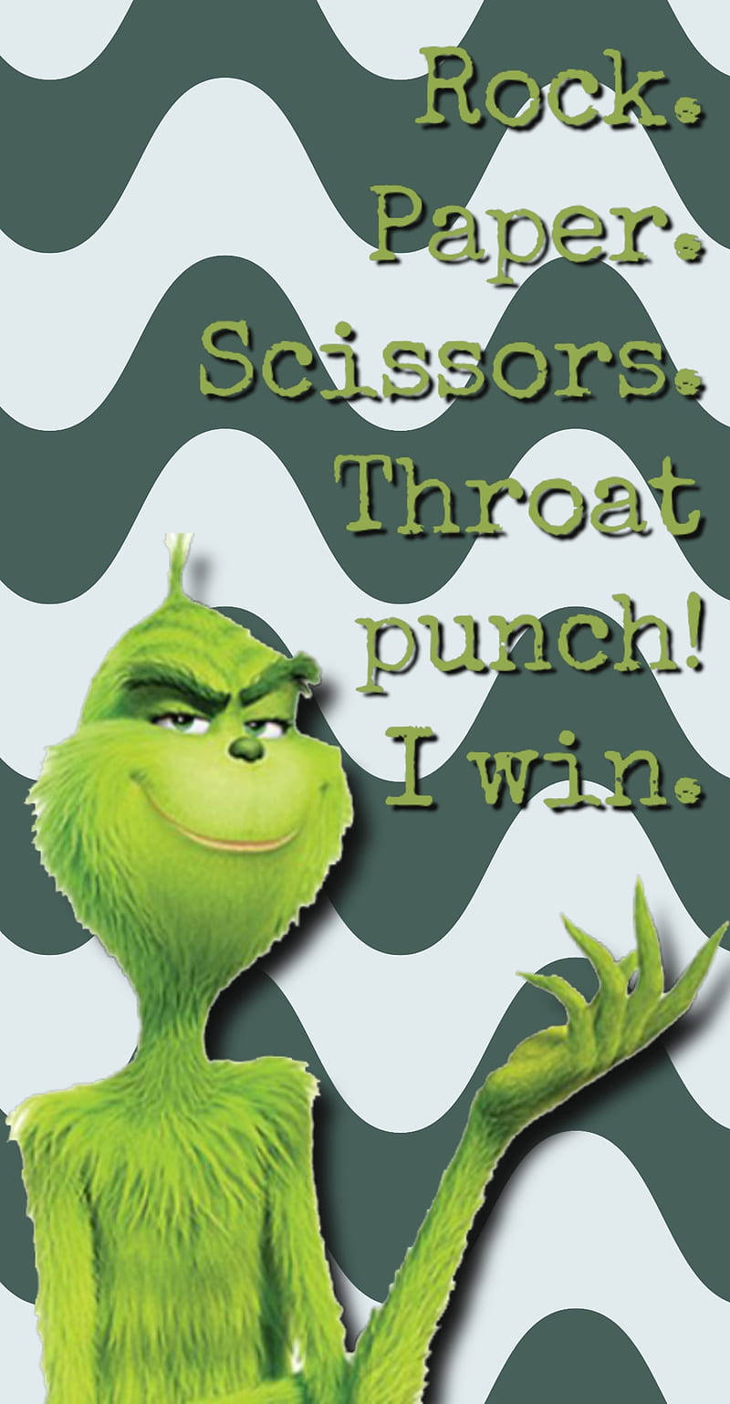 Download The Grinch Rock Paper Scissors