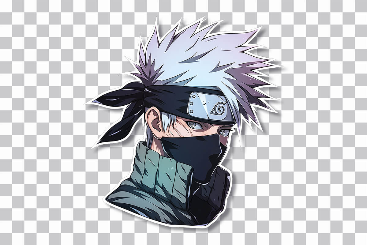 Naruto Kakashi Hatake Anime Sticker Stickers Download
