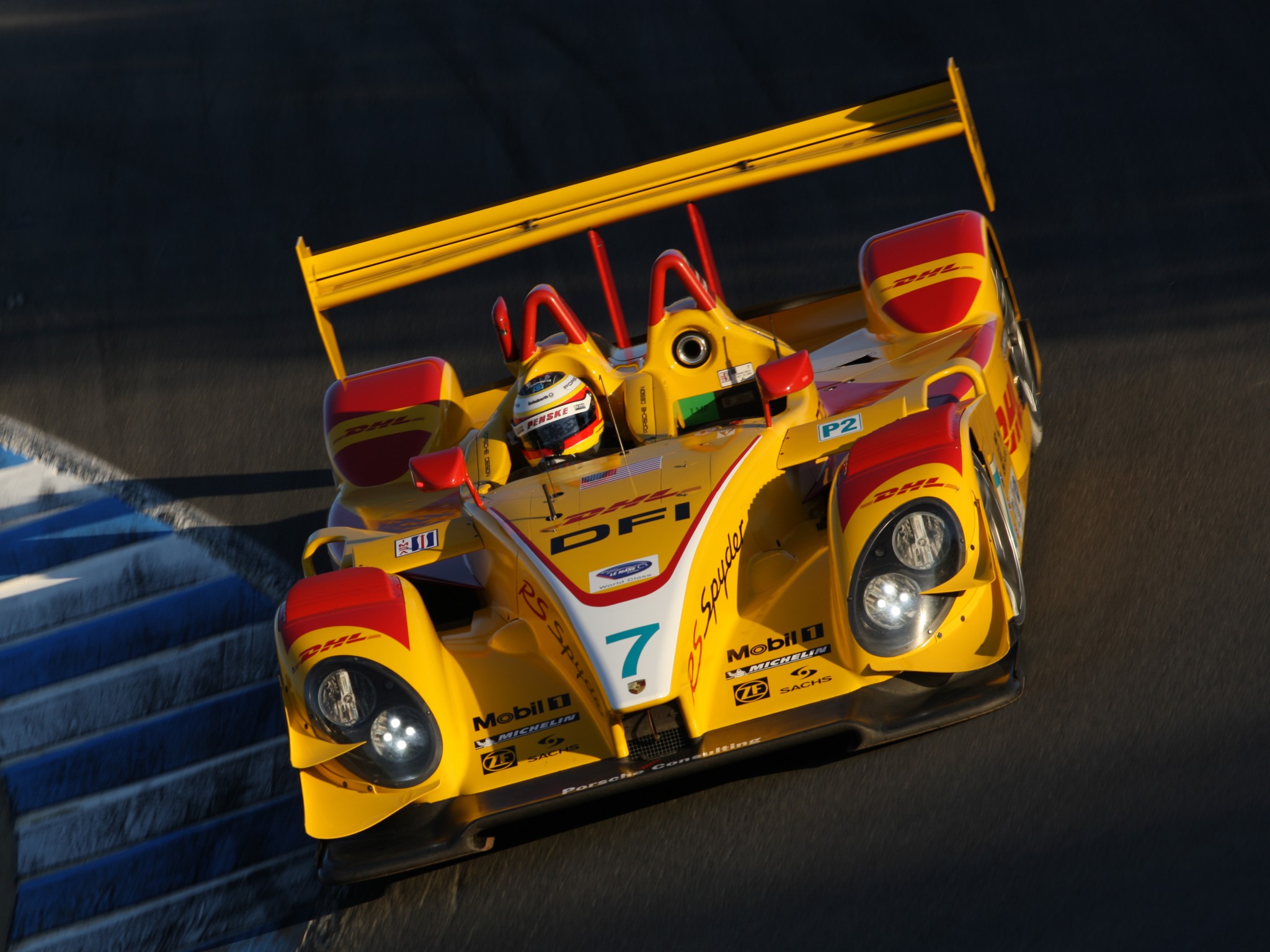 Porsche R S Spyder LMP2 Le Mans Race Racing Wallpaperx1536