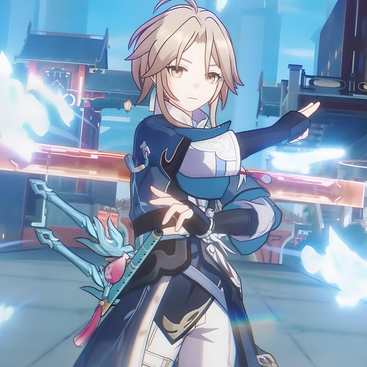 Yanqing. Honkai: Star Rail. Stars, Art reference poses, Anime