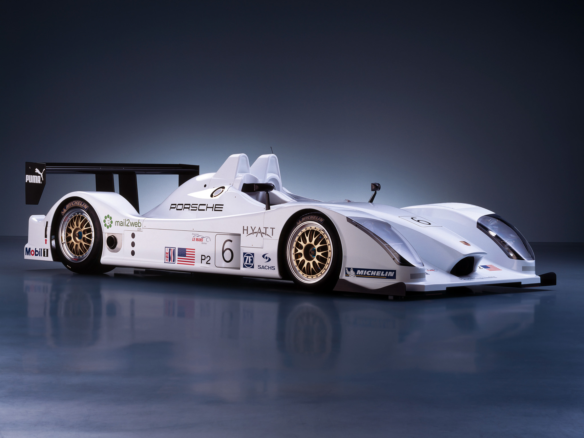 Porsche RS Spyder 9R6 LMP2 Race Racing Le Mans F Wallpaperx1536