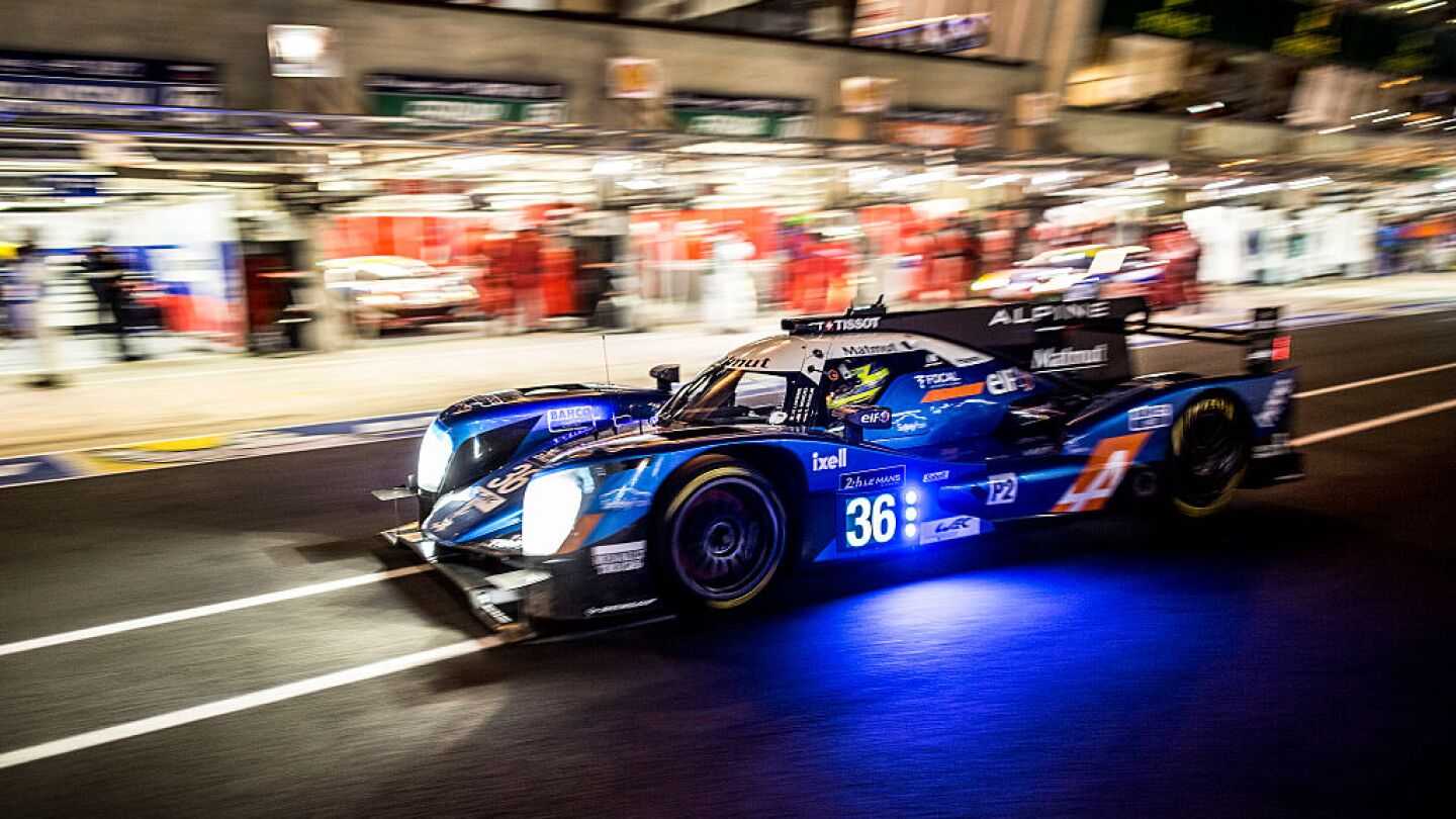 Signatech Alpine wins the deep LMP2 field at Le Mans