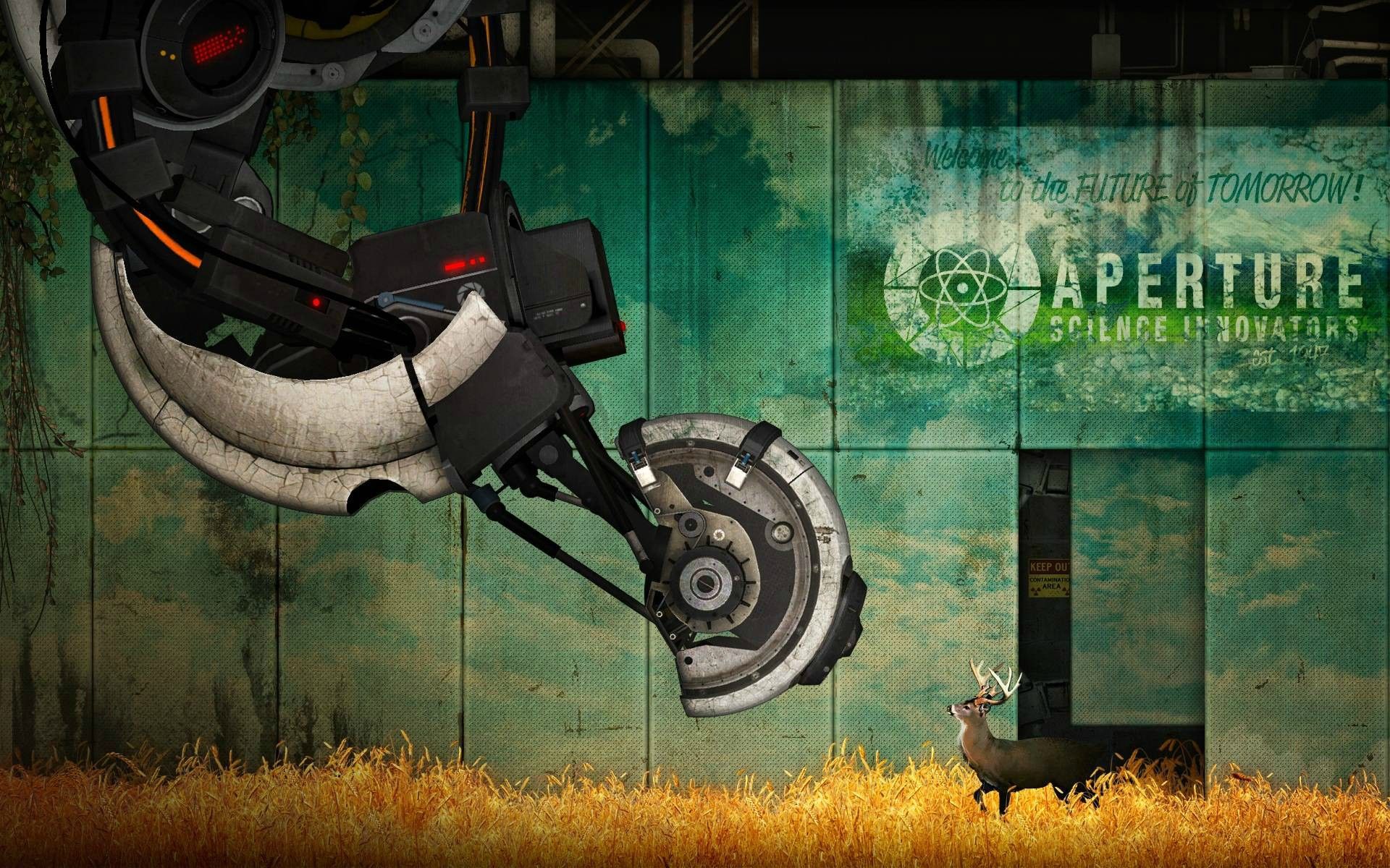 Wallpaper. Portal wallpaper, Portal 2, Aperture science