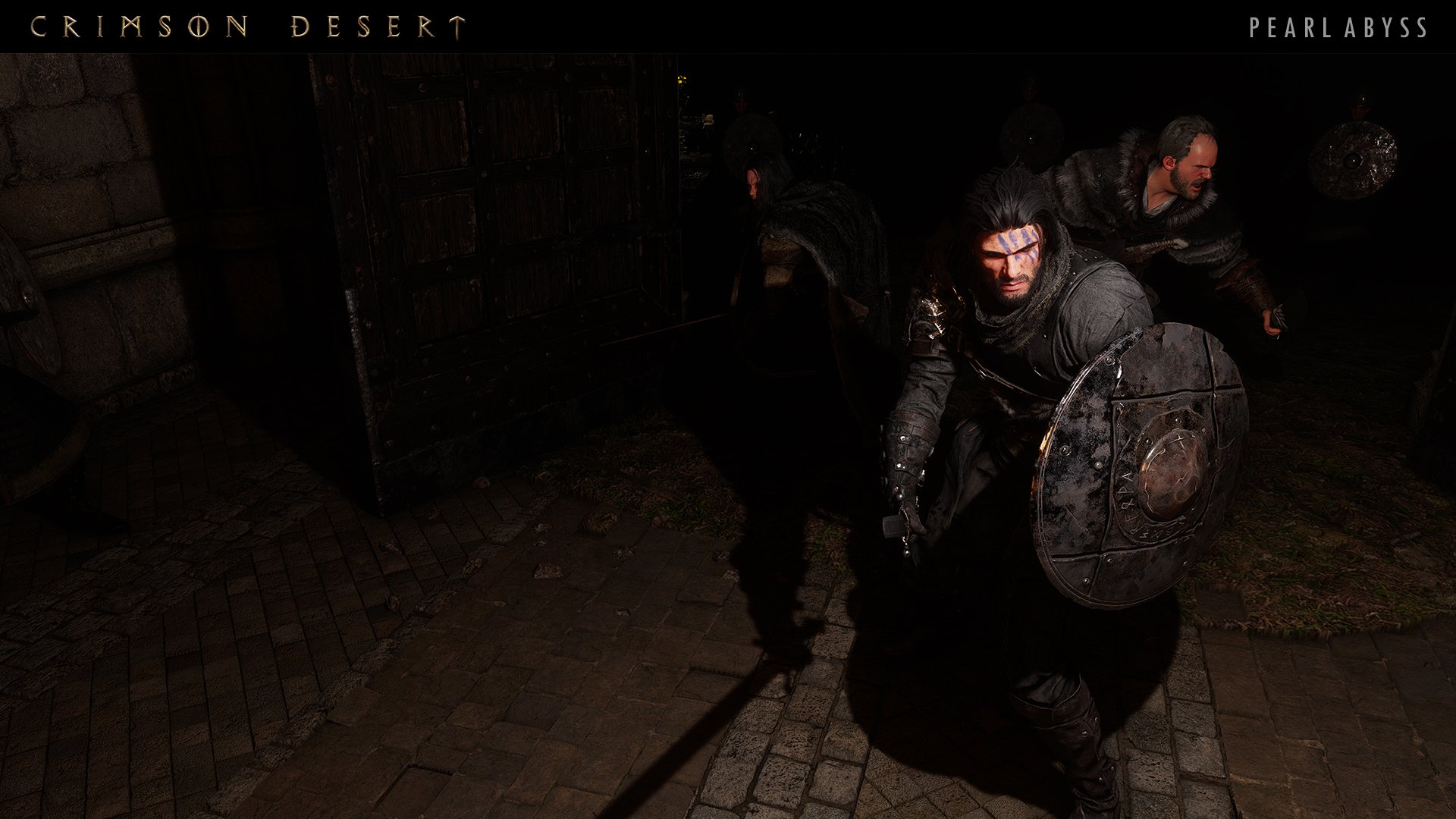 Crimson Desert #CrimsonDesert site has been updated! ⚔ New screenshots show in greater detail the perils Macduff and his mercenaries face as they struggle to survive