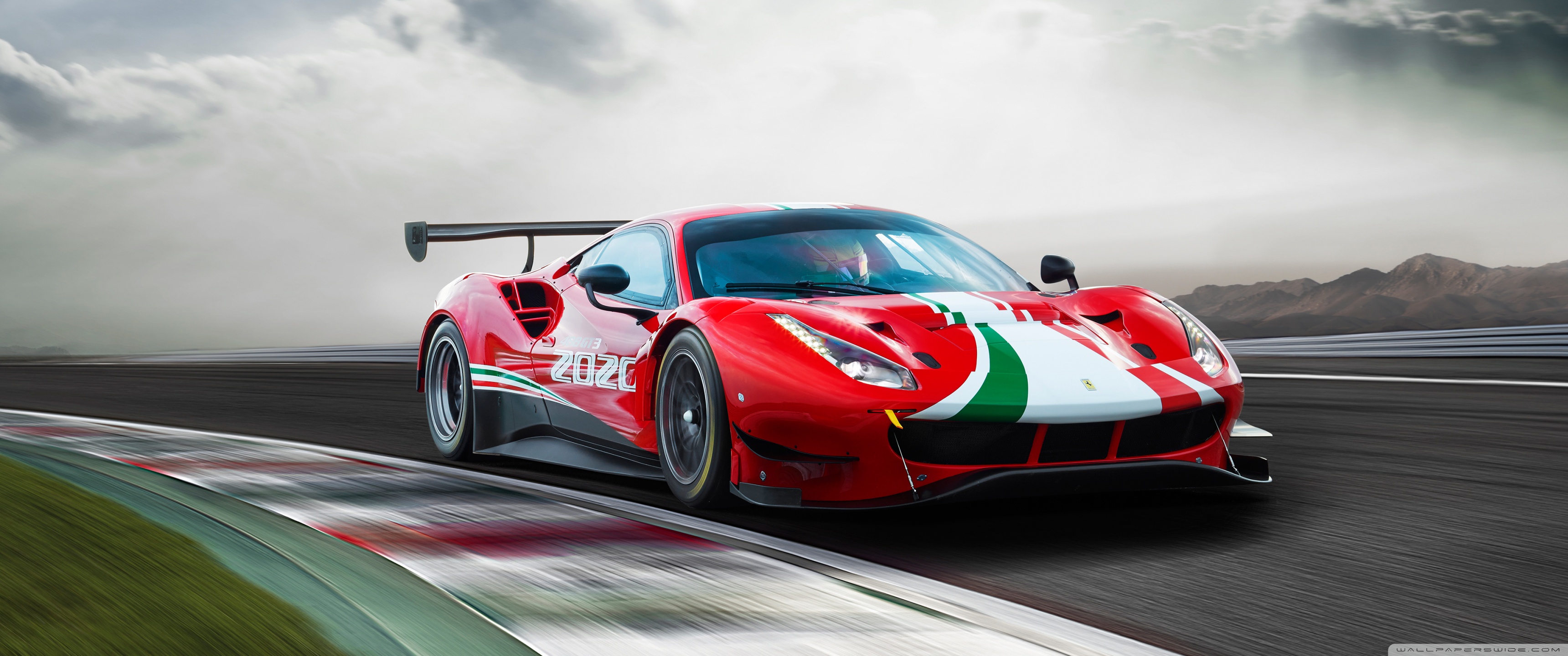 Ferrari 488 GT3 EVO Race Car 2020 Ultra