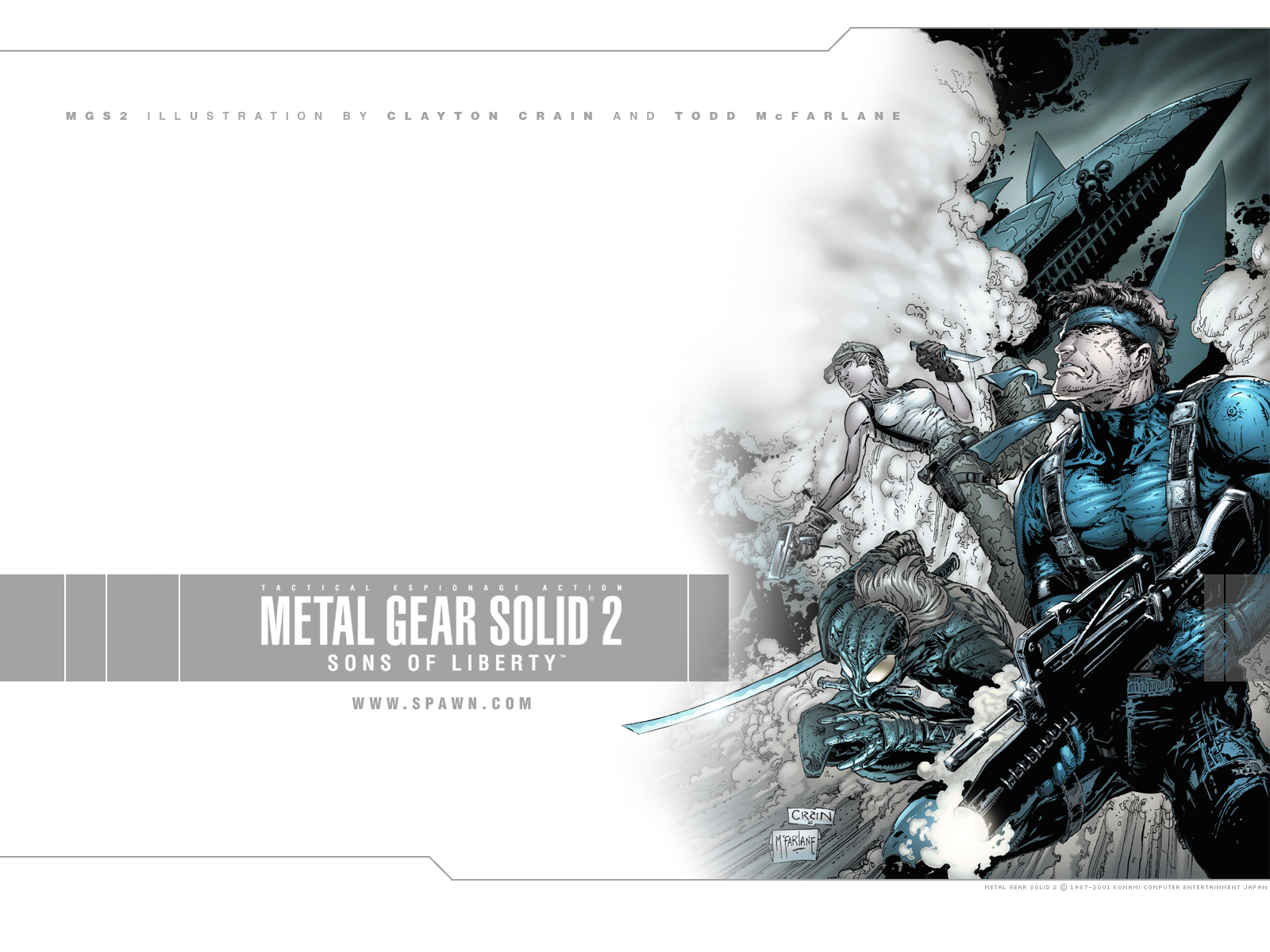 Video Game Metal Gear Solid 2: Sons of Liberty Wallpaper
